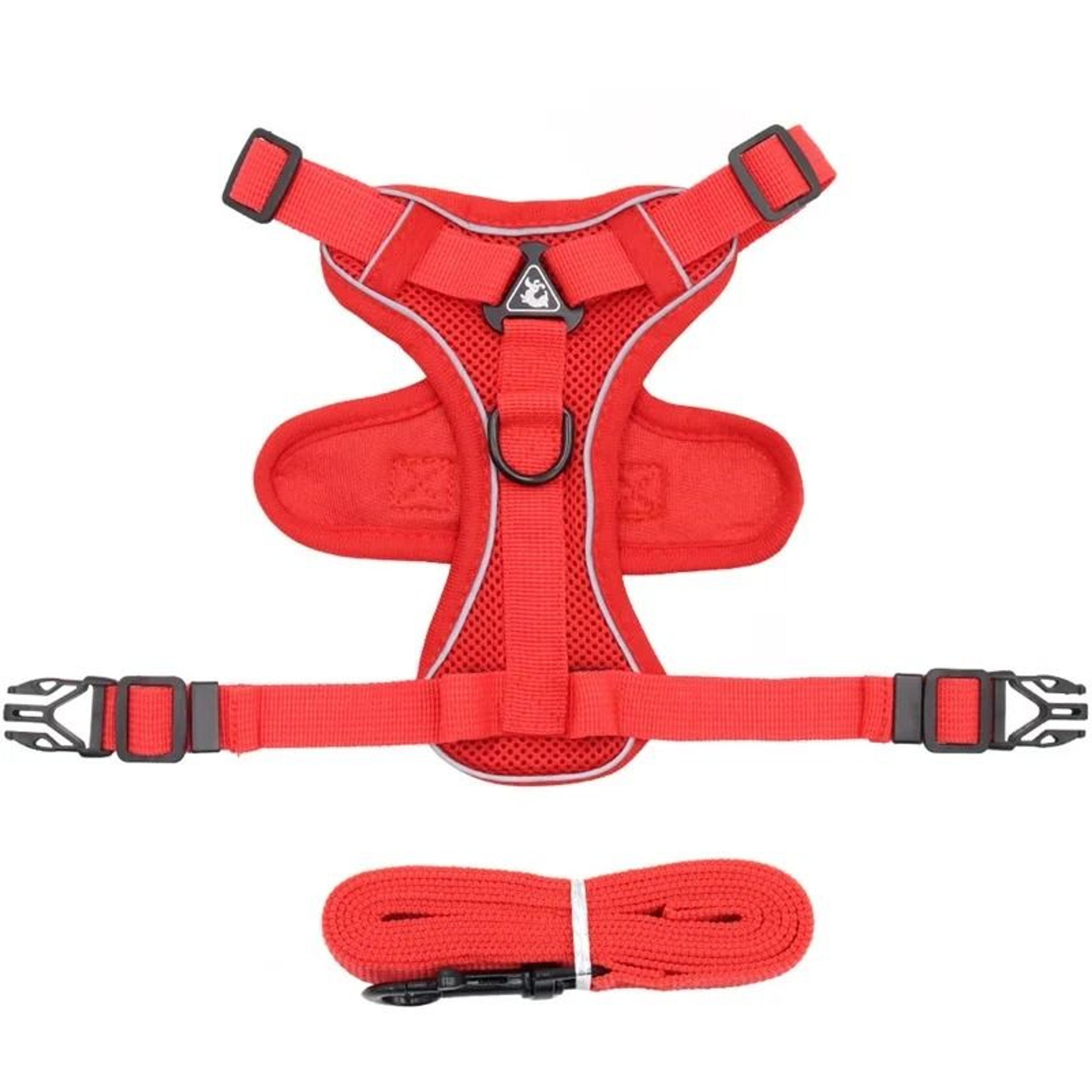 Reflective Cat Dog Harness And Leash Set For Small Pets Outdoor Walking 10