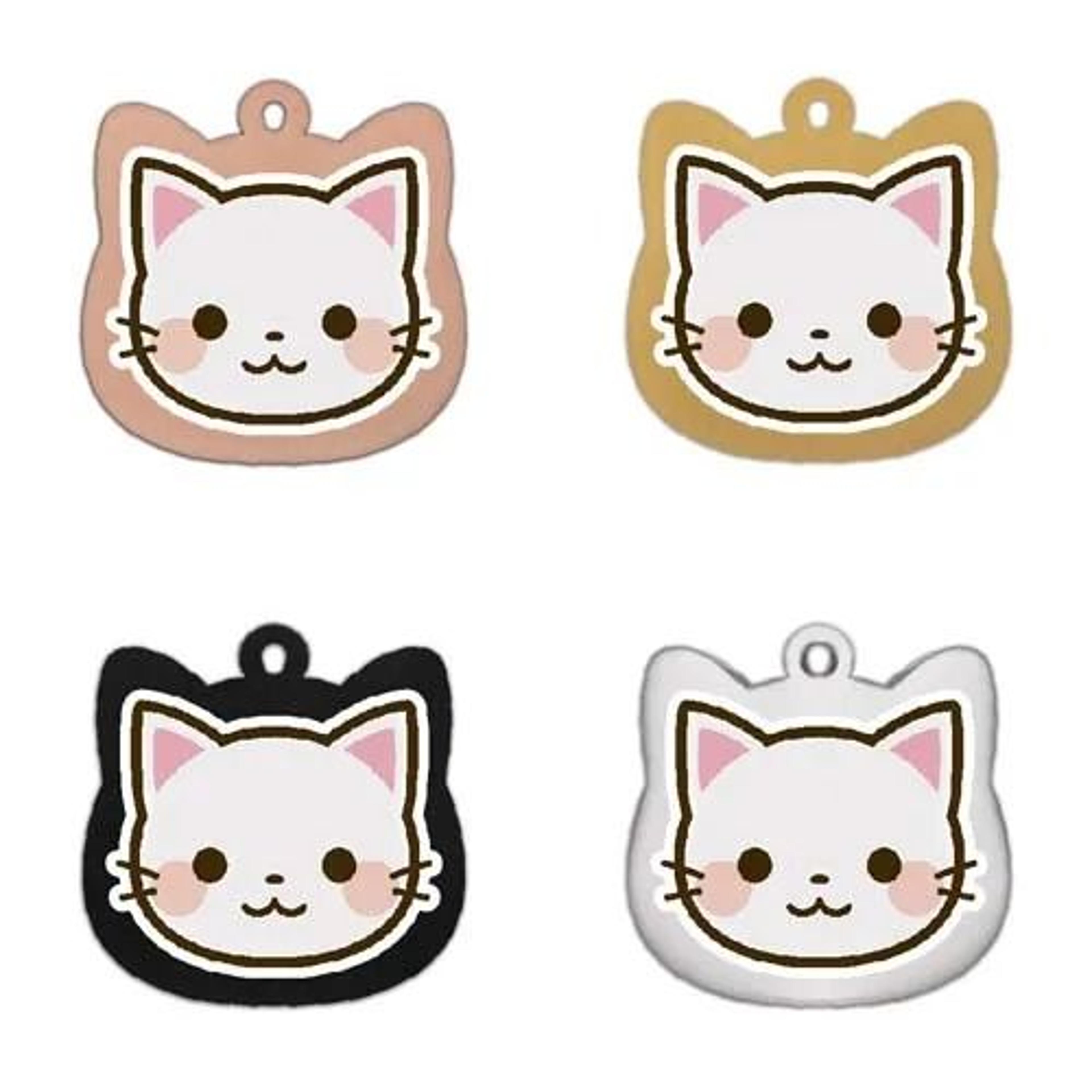 Personalized Cat Tag Stainless Steel Engraved Pet ID Pendant For Kittens And Cats 4