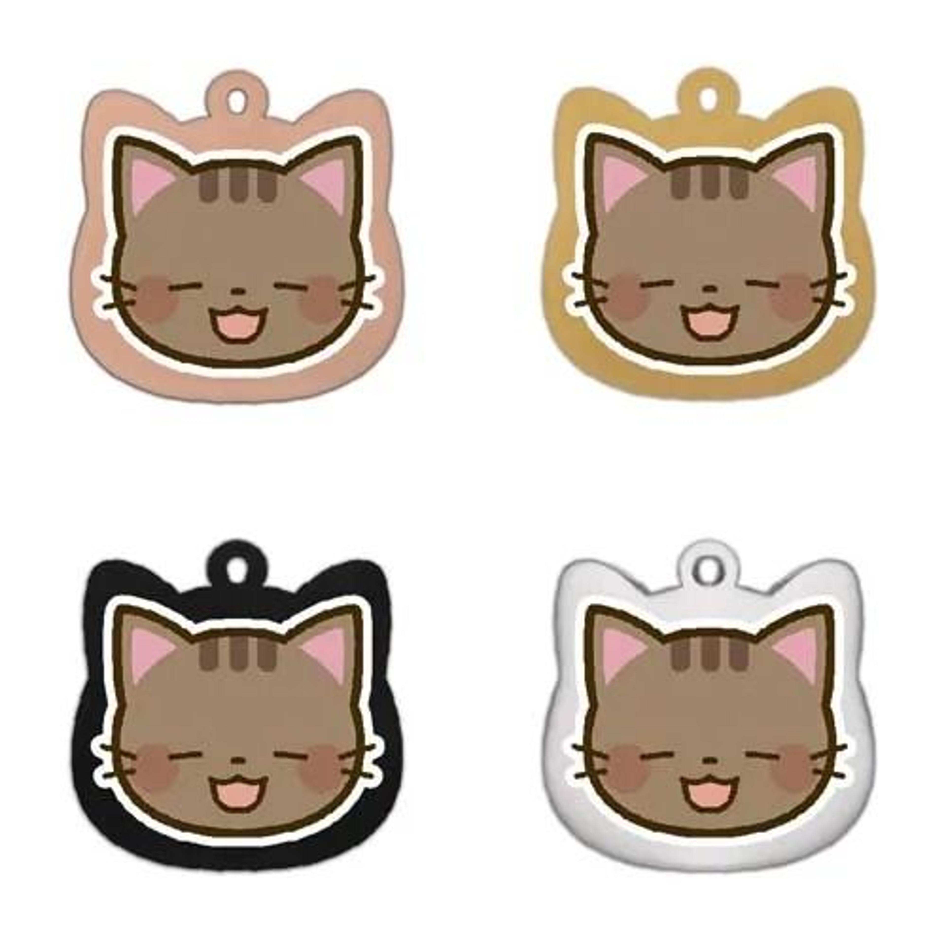 Personalized Cat Tag Stainless Steel Engraved Pet ID Pendant For Kittens And Cats 6