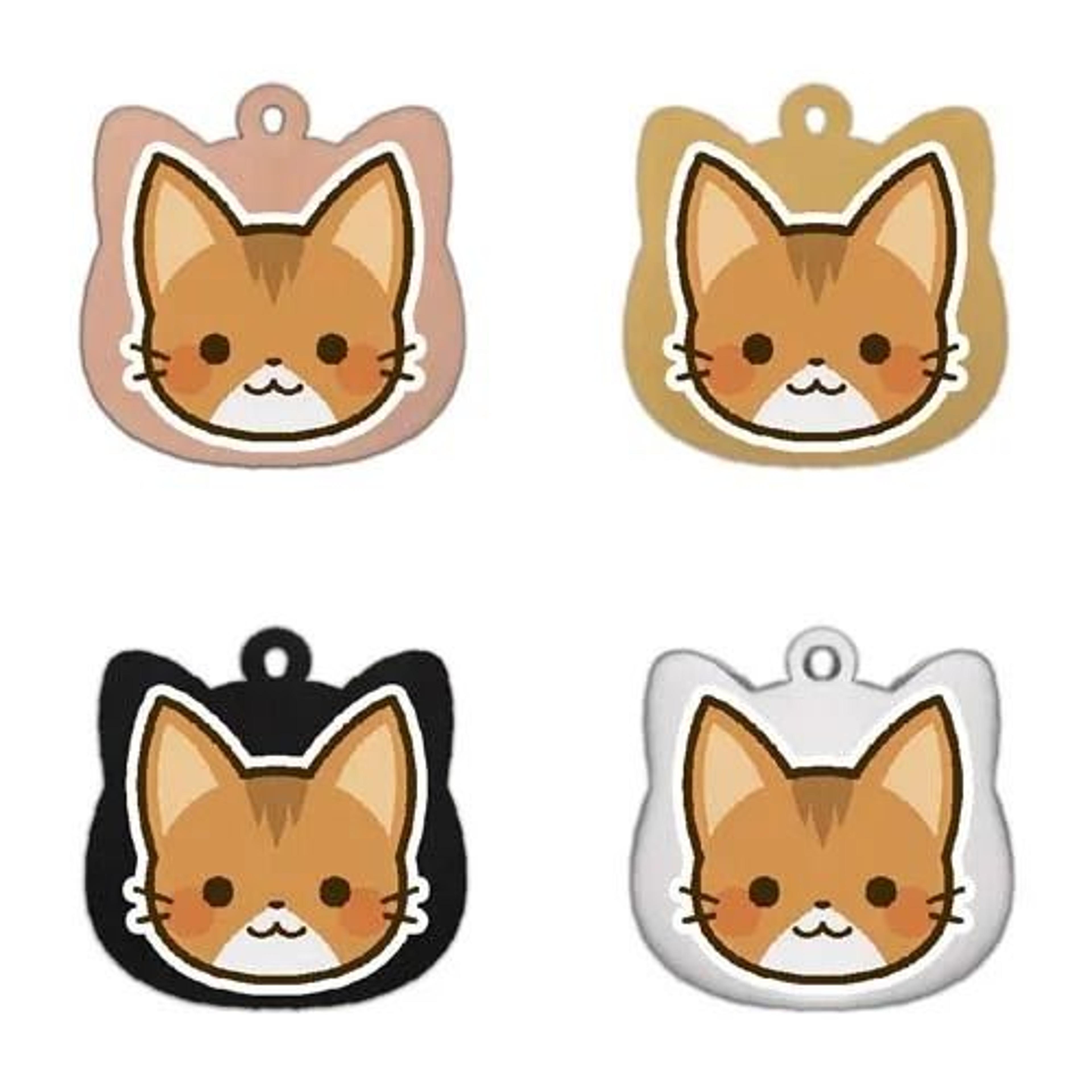 Personalized Cat Tag Stainless Steel Engraved Pet ID Pendant For Kittens And Cats 7