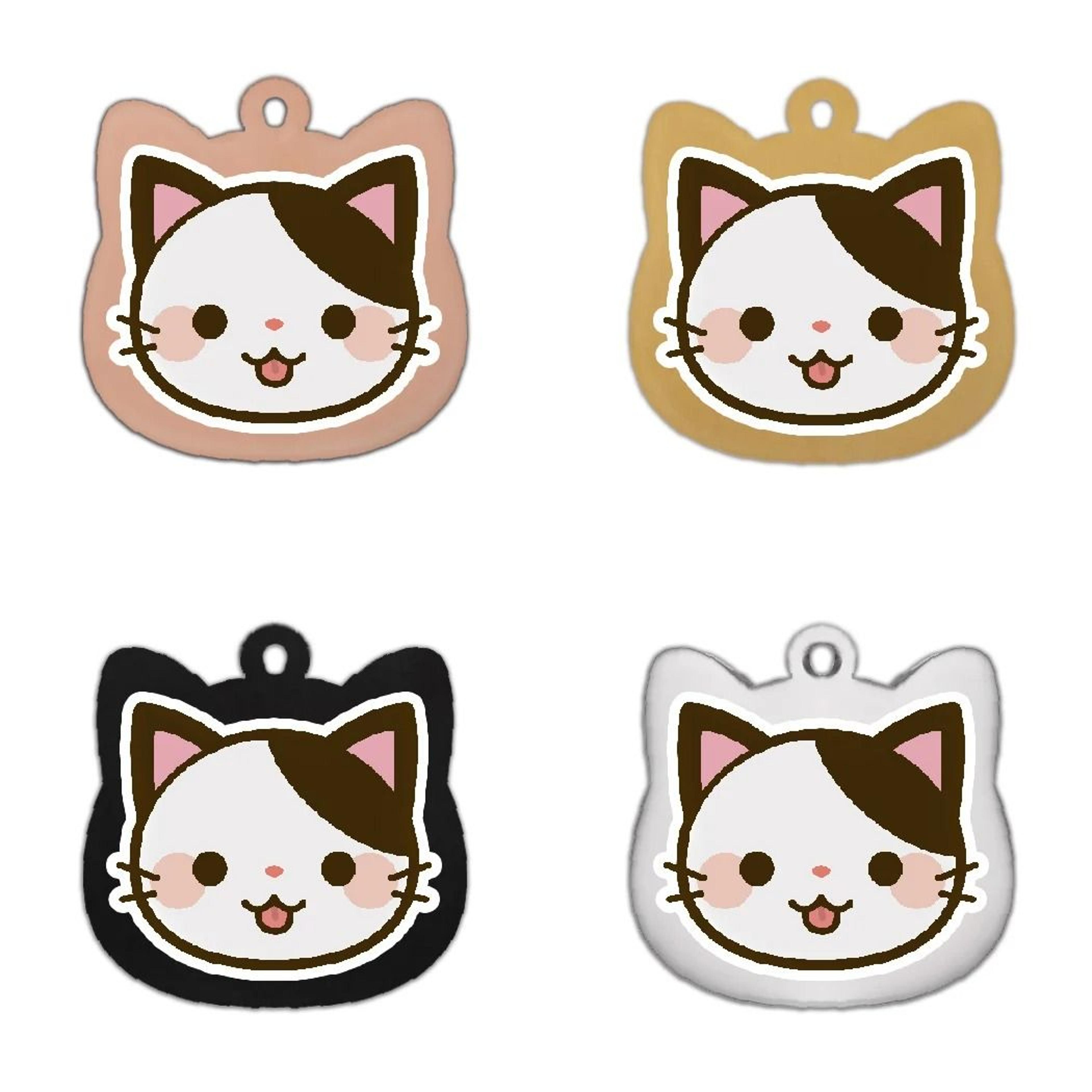 Personalized Cat Tag Stainless Steel Engraved Pet ID Pendant For Kittens And Cats 16