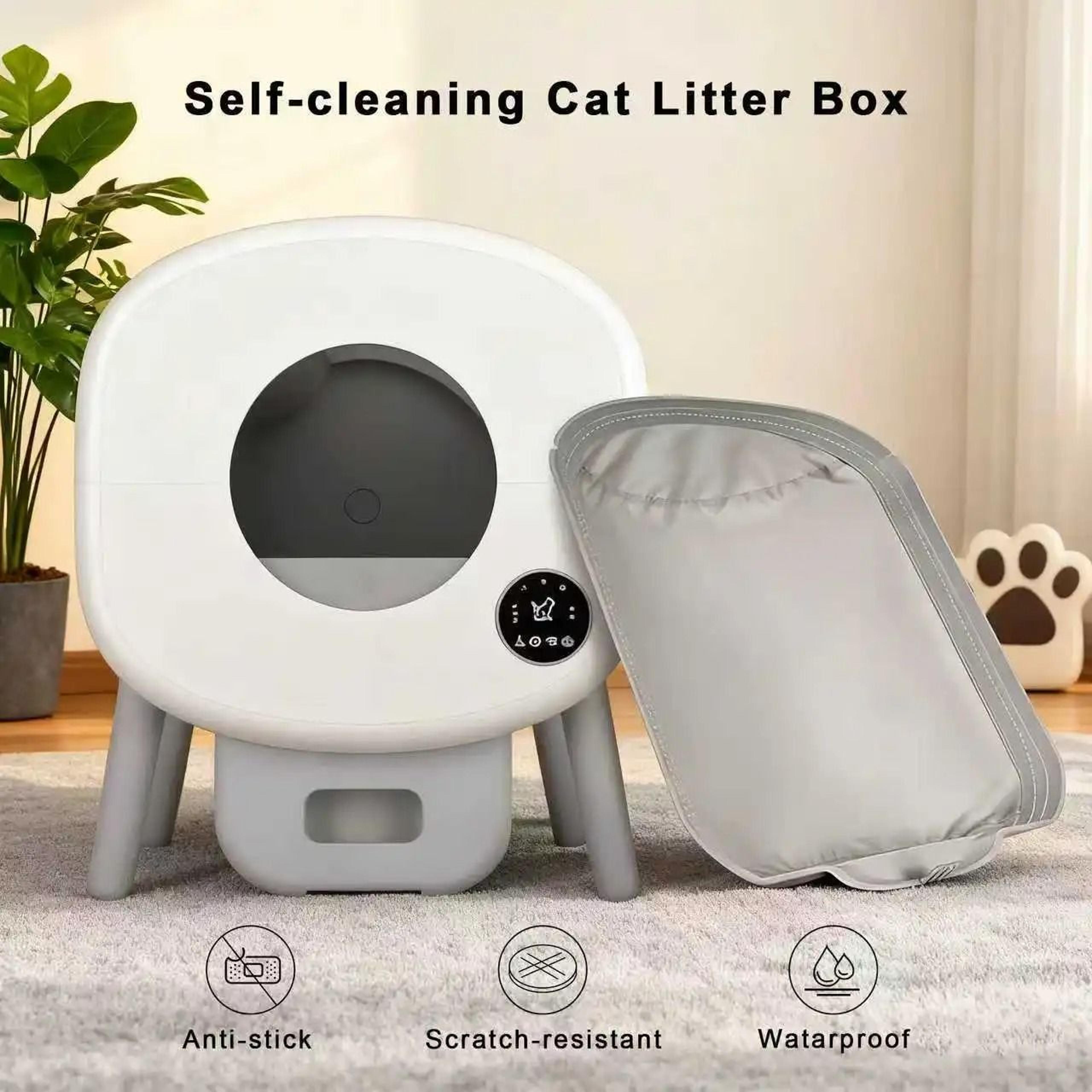 Automatic Litter Box Liner Soft Removable Fabric Mat For Smart Cat Litter Boxes 7