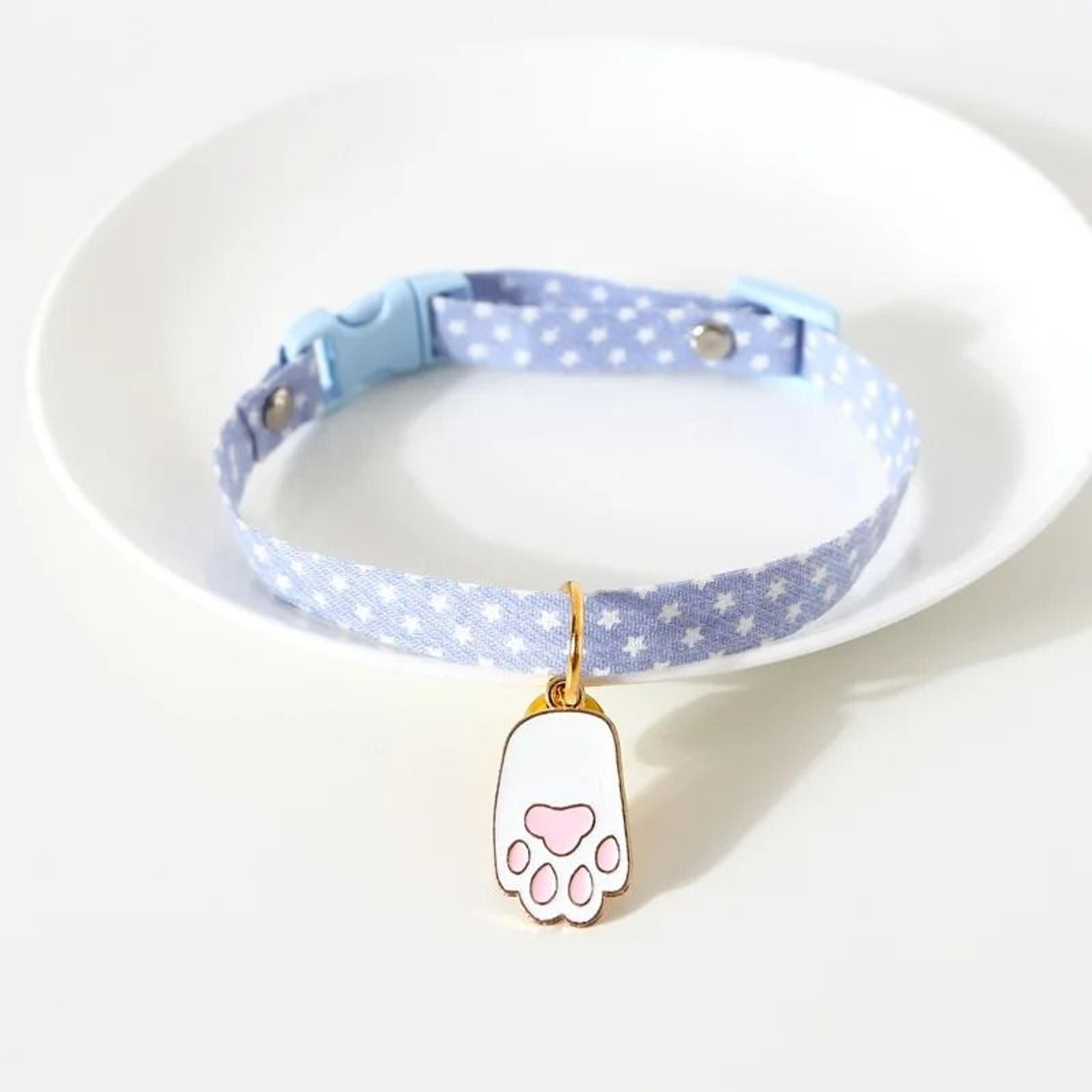 Adjustable Kitten Collar Breakaway Cat Collar With Bell For Cats Puppies And Small Pets 11