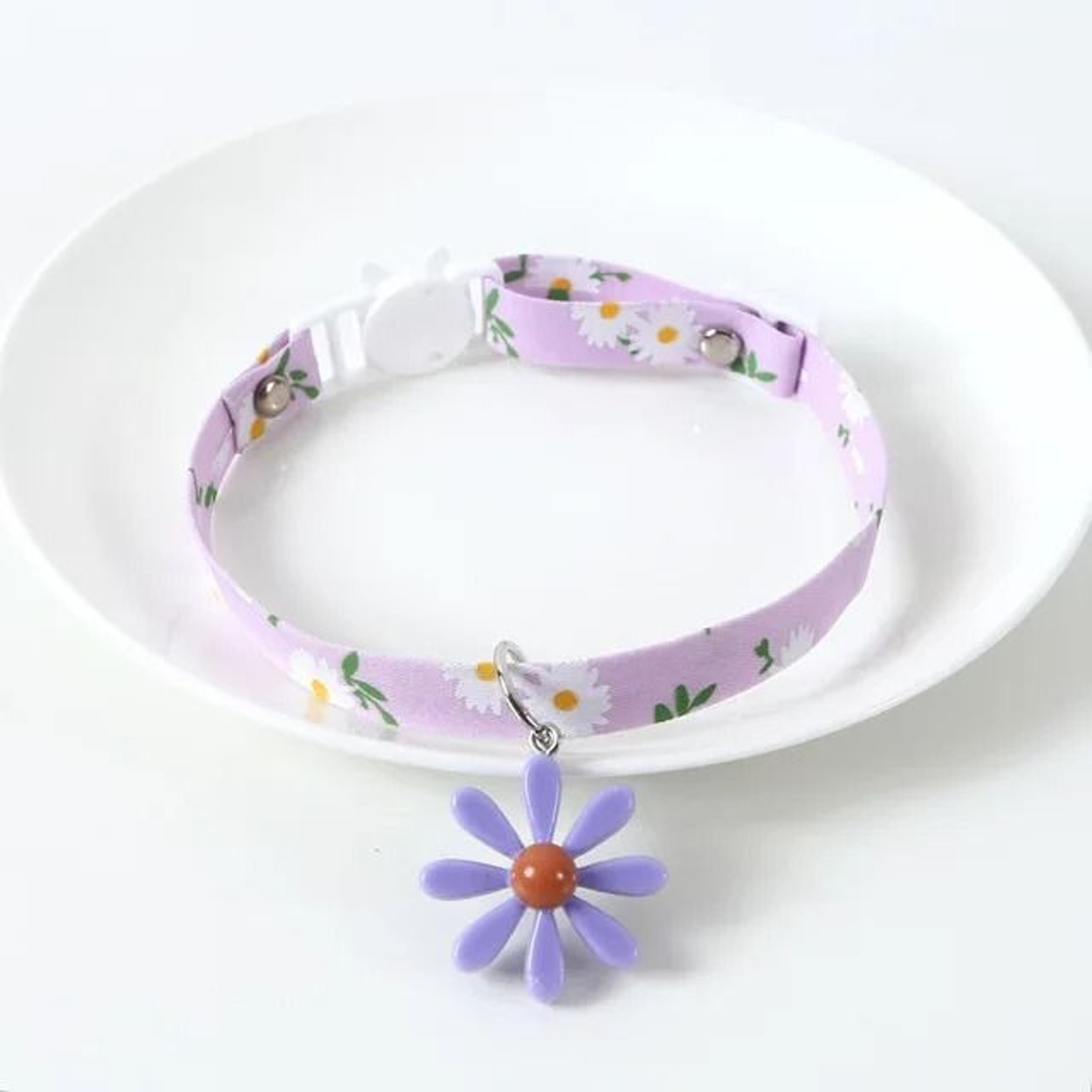 Adjustable Kitten Collar Breakaway Cat Collar With Bell For Cats Puppies And Small Pets 7