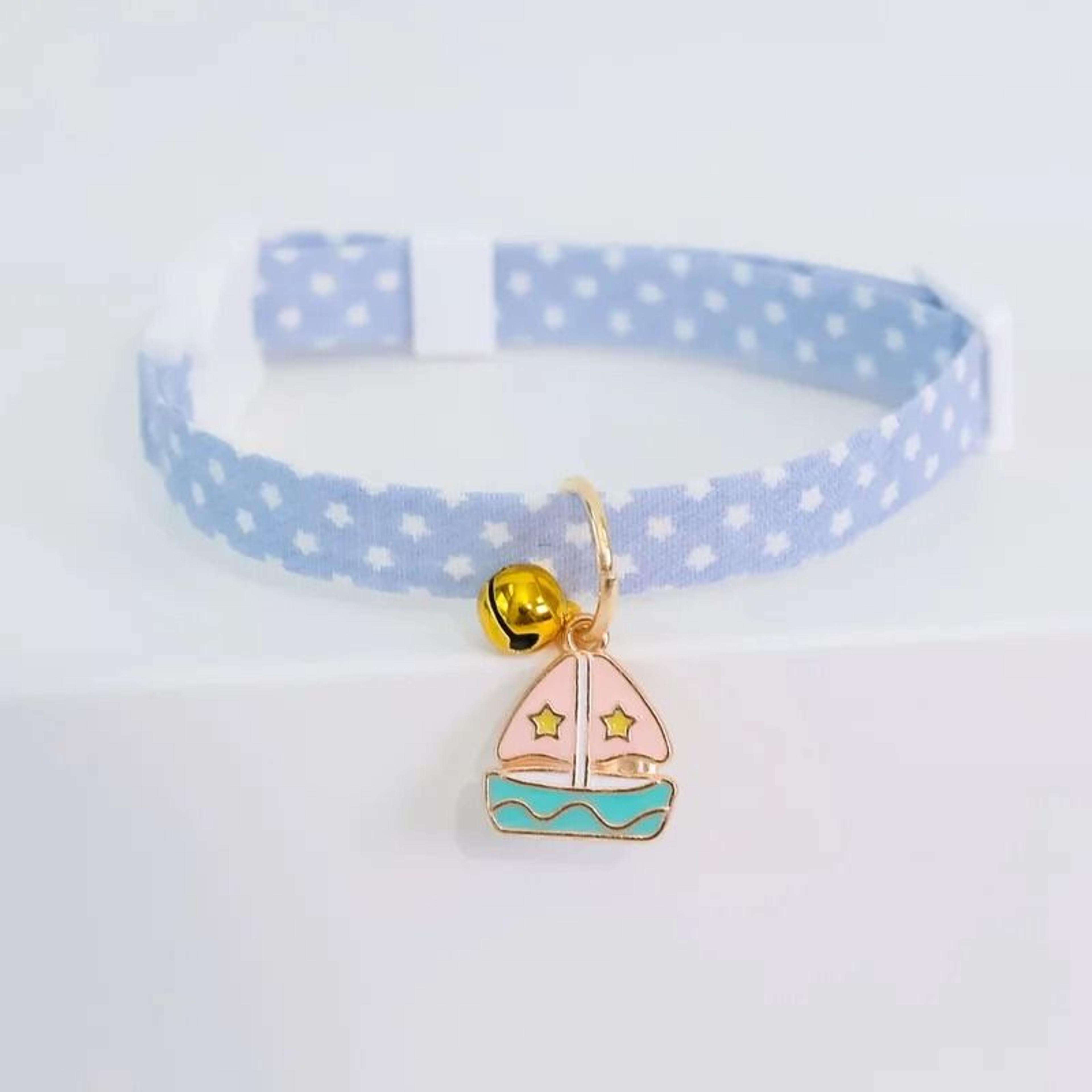 Adjustable Kitten Collar Breakaway Cat Collar With Bell For Cats Puppies And Small Pets 23
