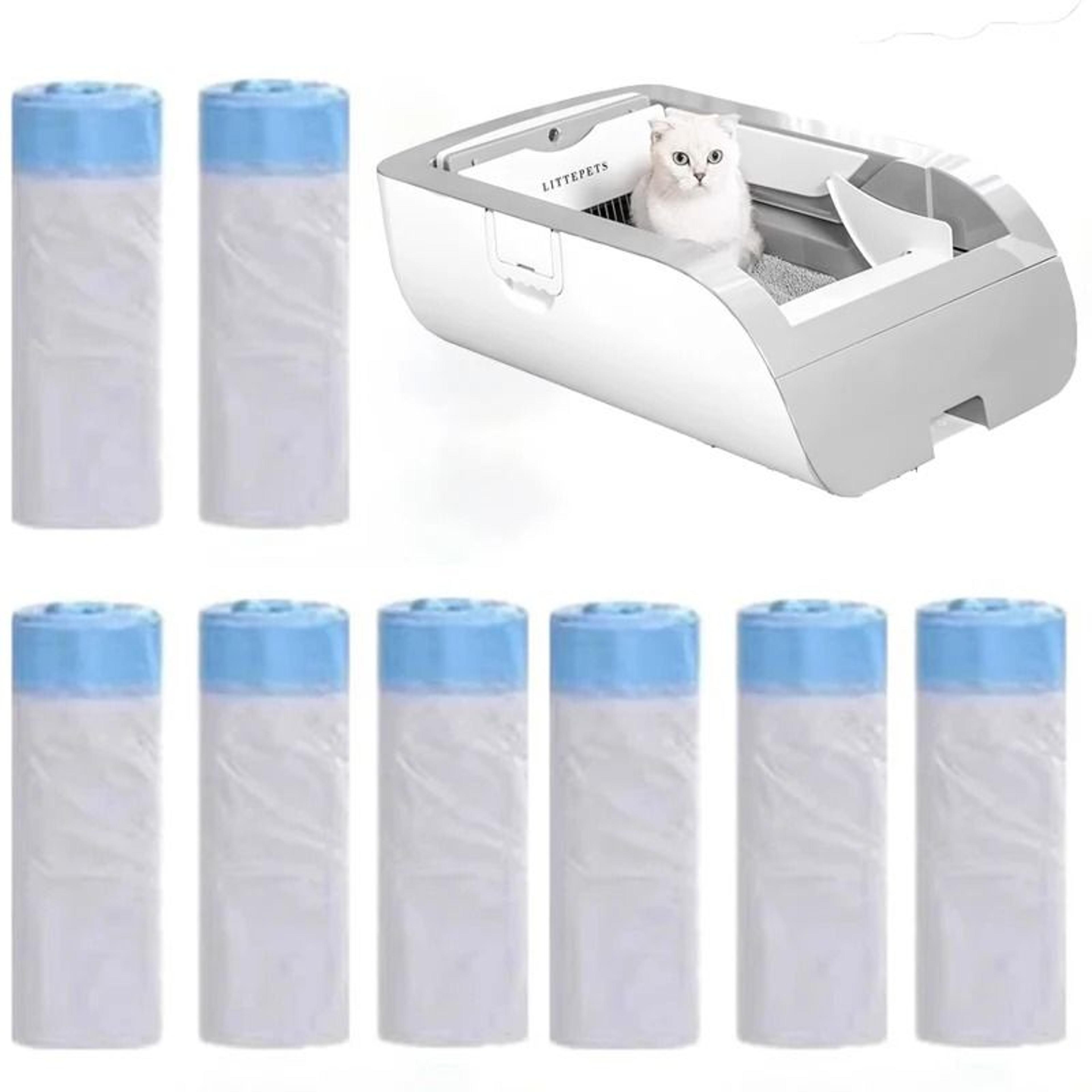 cat litter trash bags thickened litter box liners for automatic cat toilets