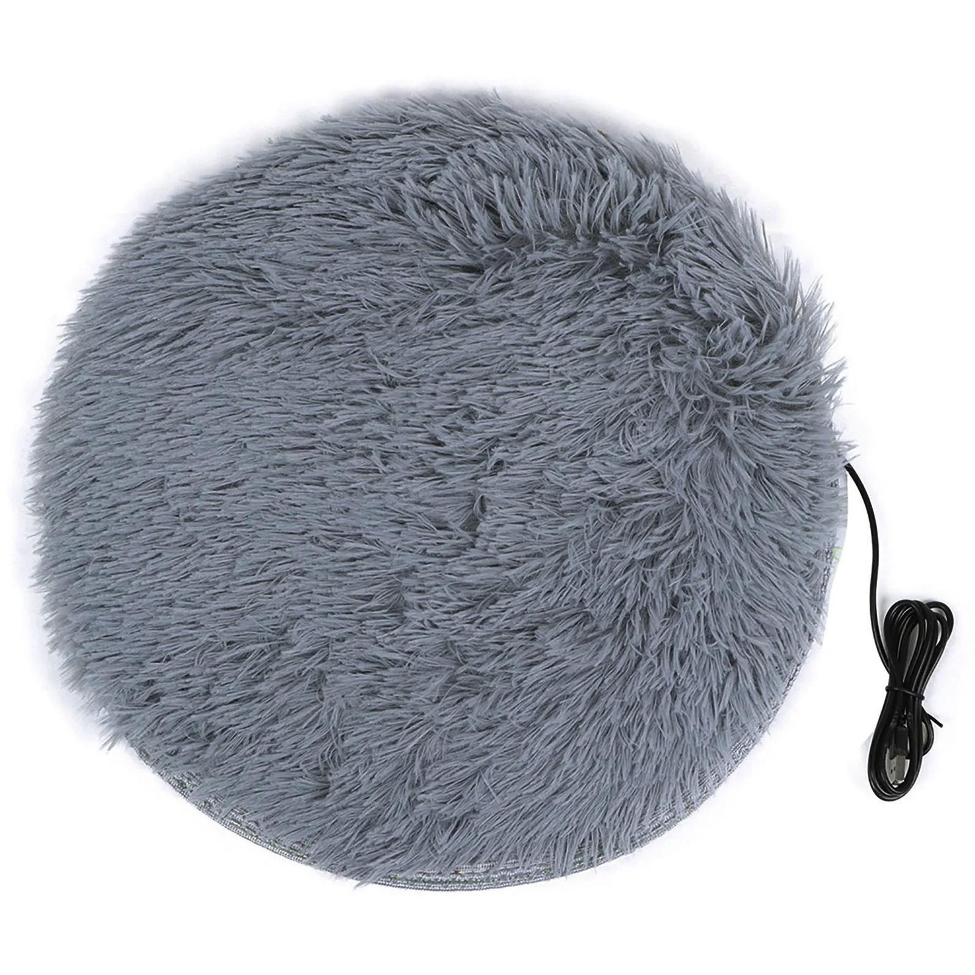 USB Pet Heating Pad With Soft Plush Warm Mat For Cats And Small Dogs 0