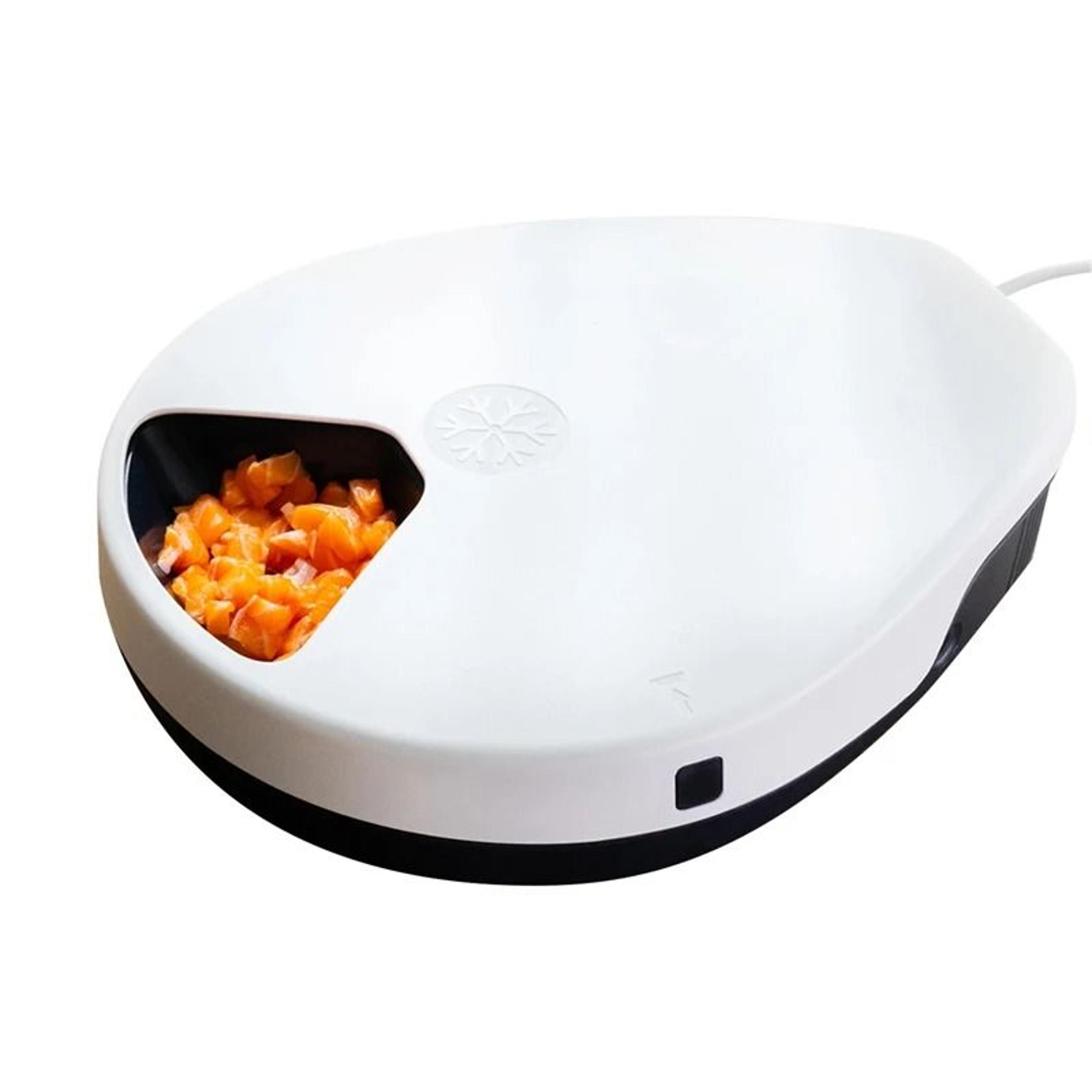Cooling Automatic Wet Food Feeder With 5 Meal Timer For Cats And Small Dogs 0
