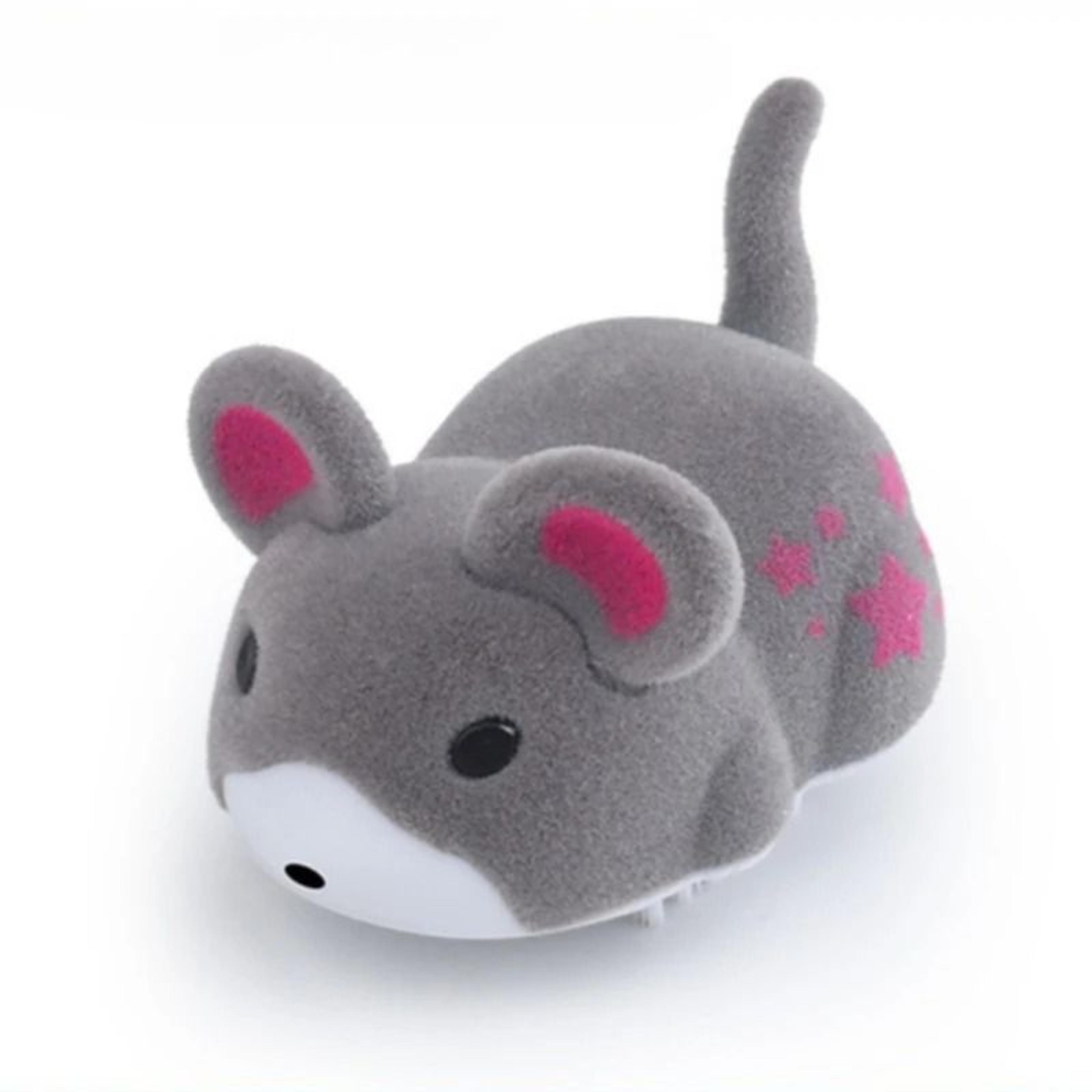 Rechargeable Moving Mouse Cat Toy With Interactive Plush Chase Play 3