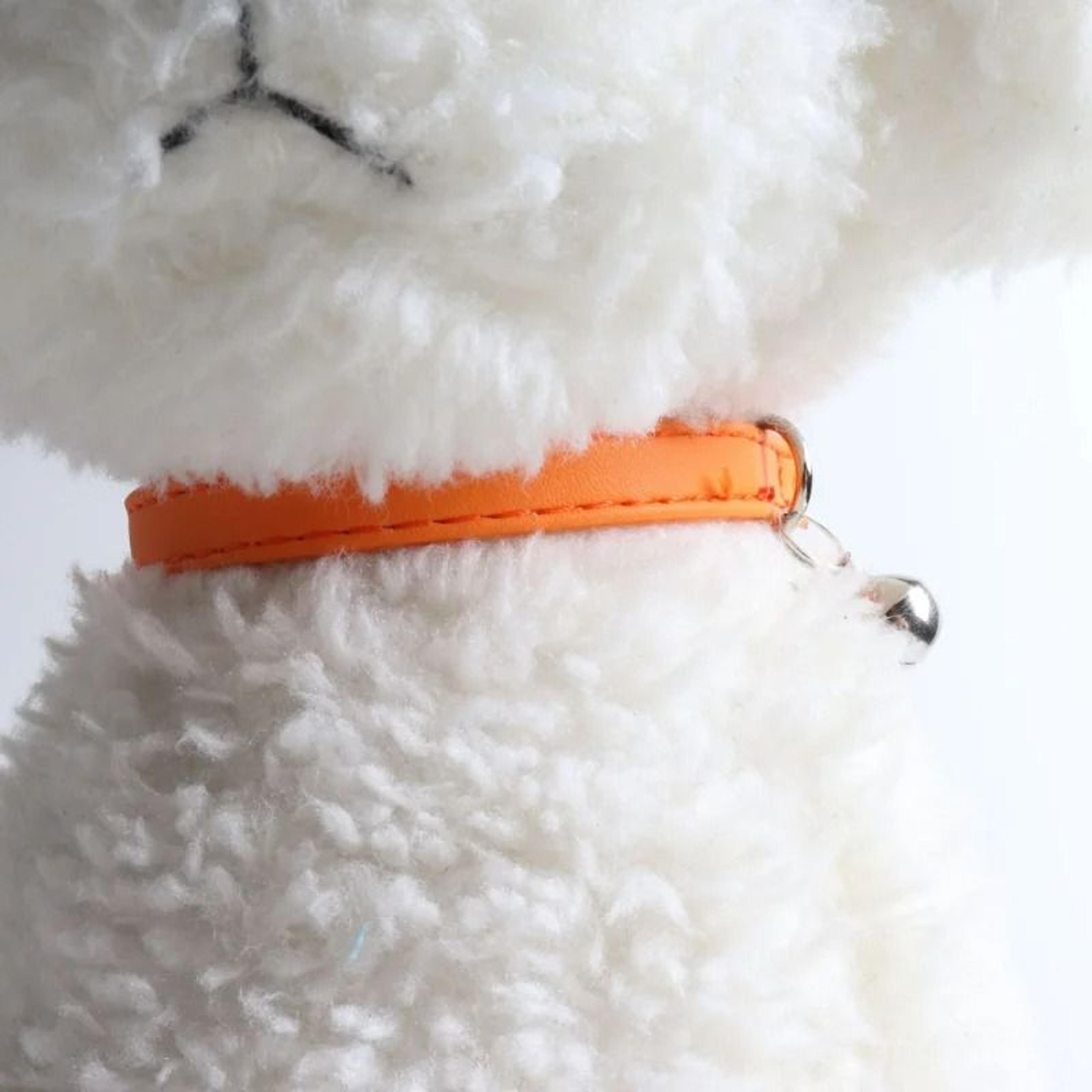 Adjustable Macaron Cat Collar With Bell For Kittens Puppies And Small Pets 11