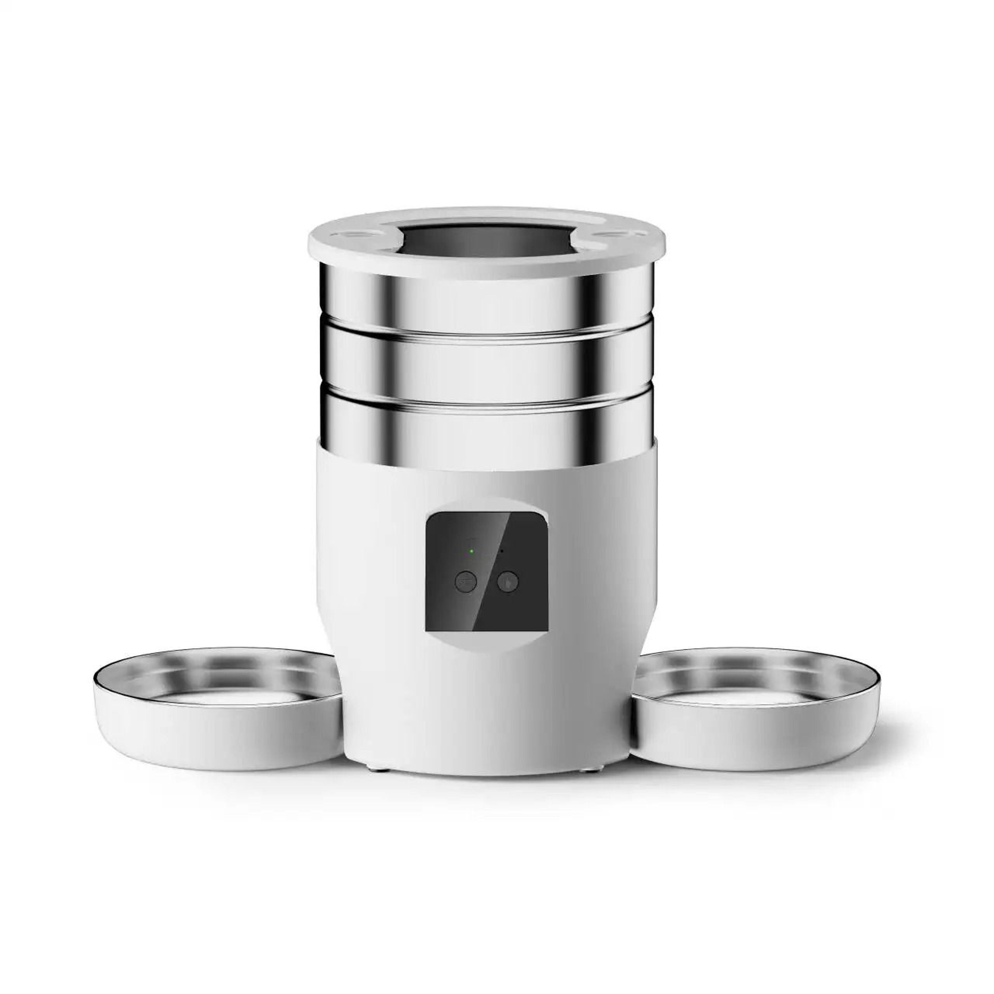 4L Smart Pet Feeder With Tuya App Water Dispenser And Dry Food Bowl 1