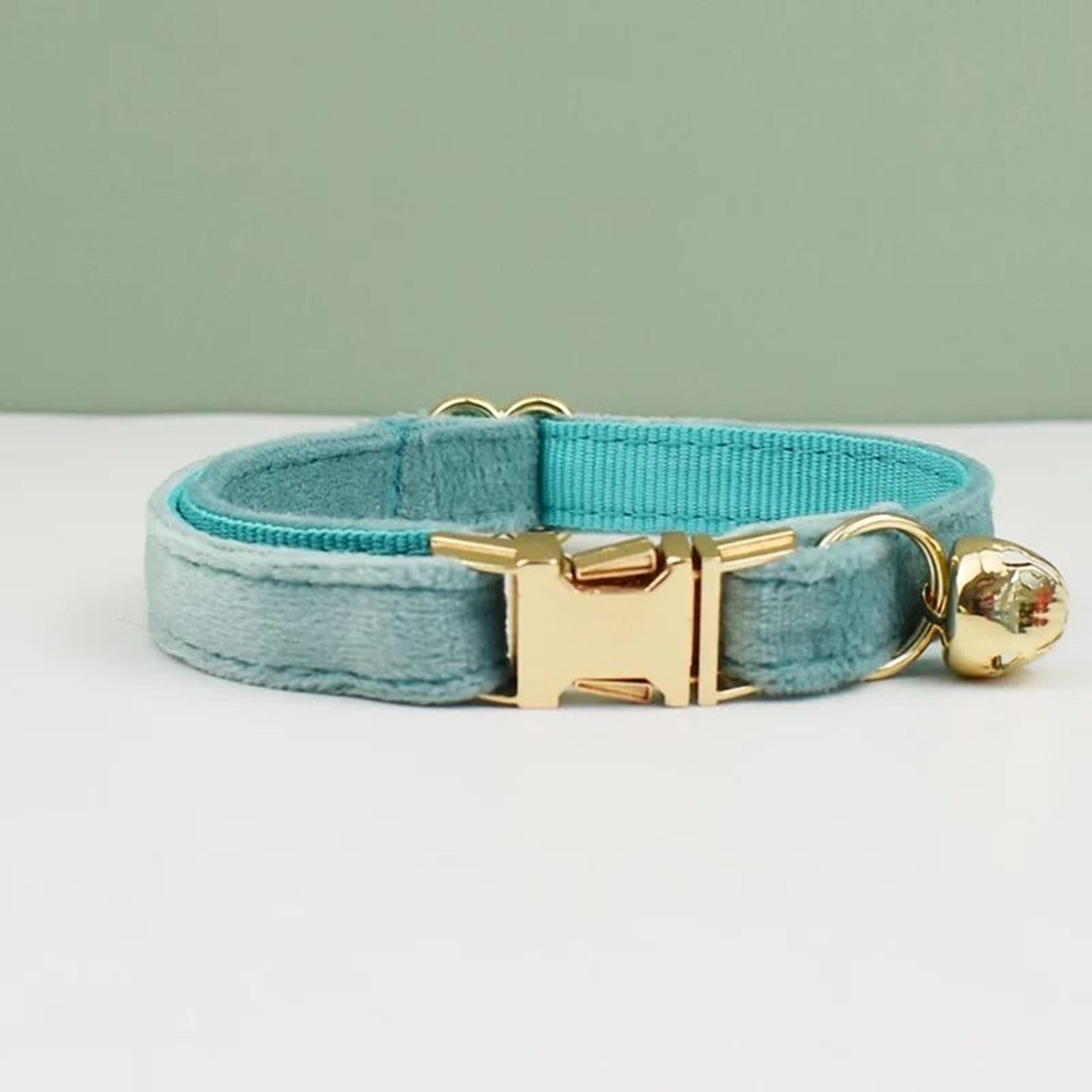Velvet Bow Cat Collar Personalized Adjustable Collar With Bell For Cats And Kittens 7