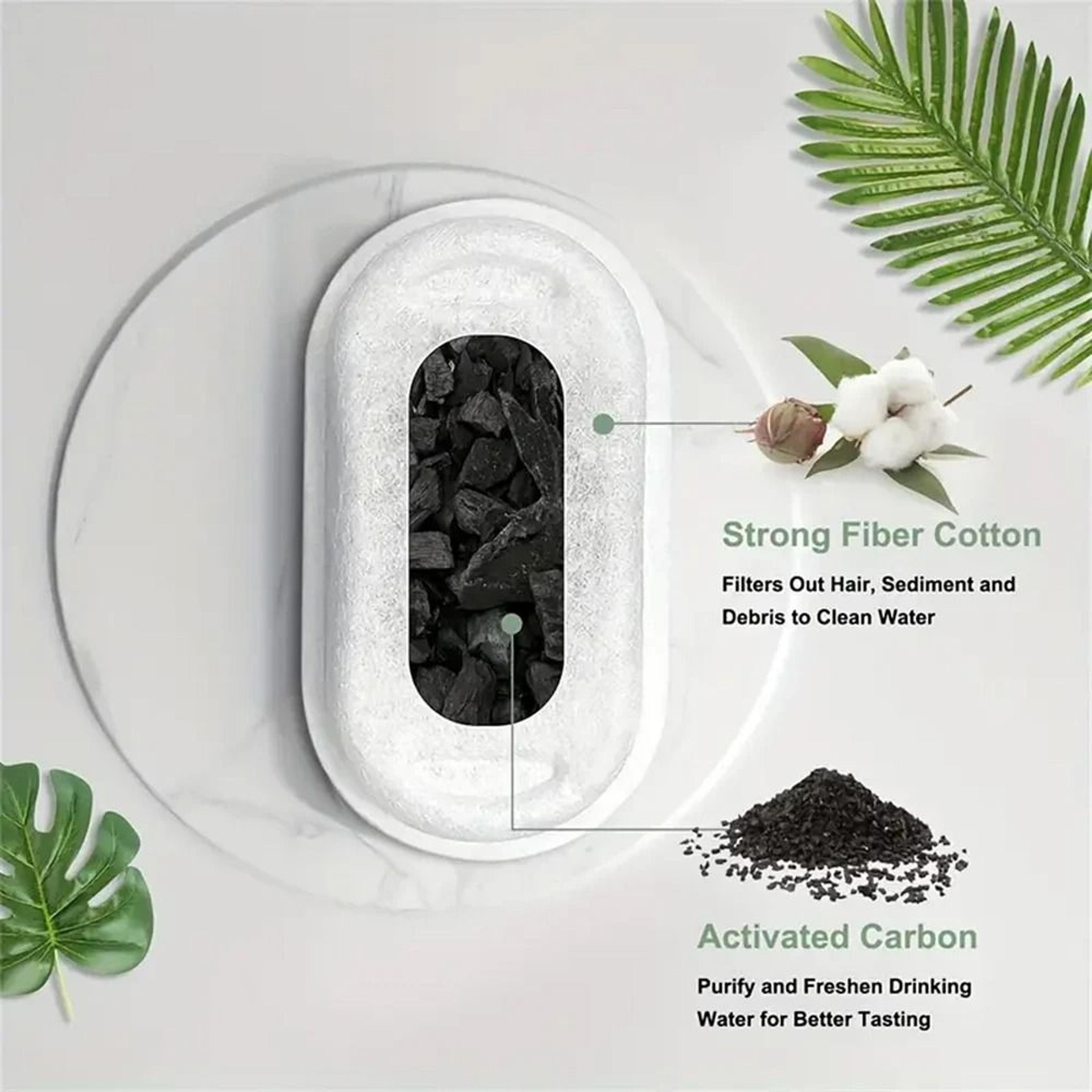 cat water fountain replacement filters for automatic pet dispenser indoor cats and small dogs