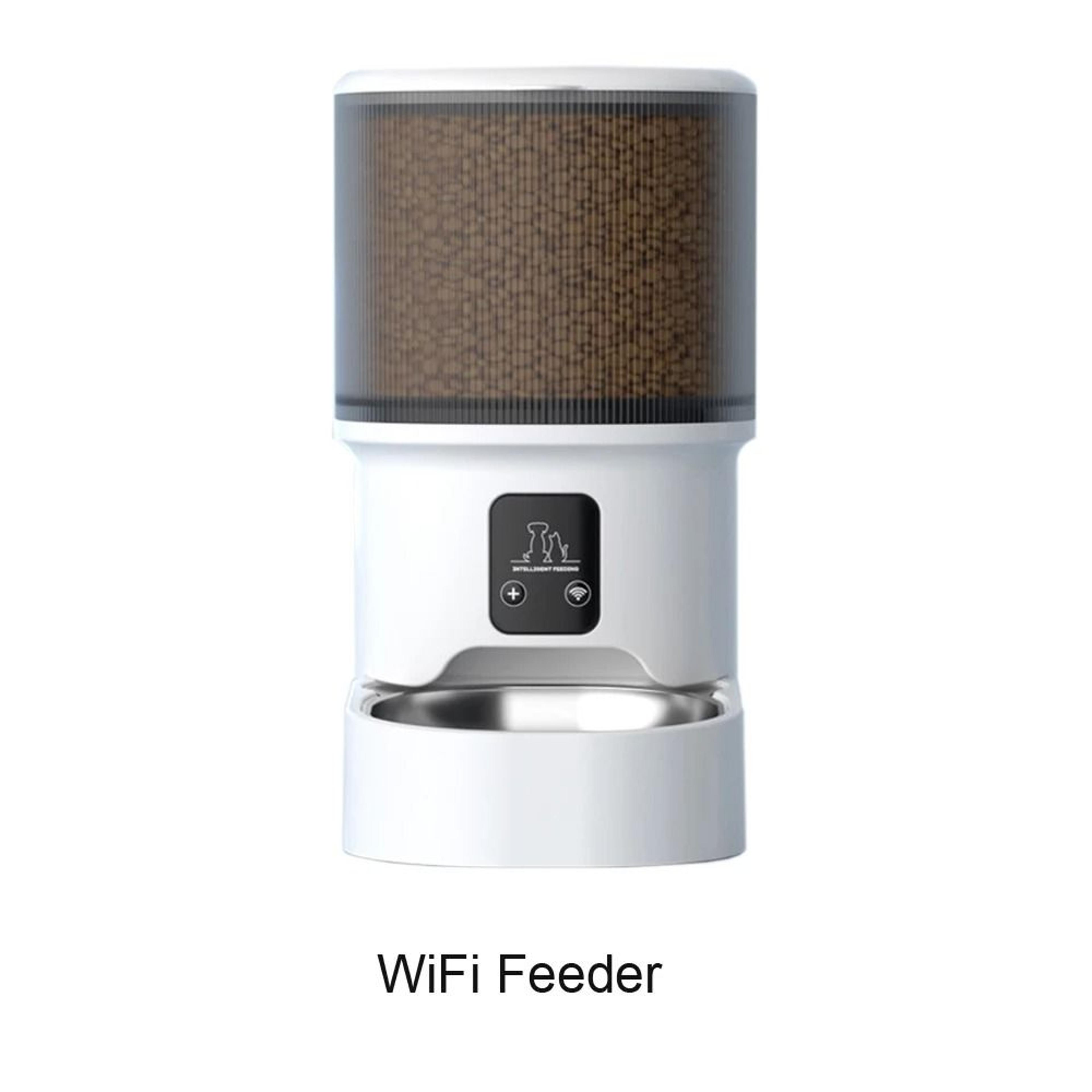 Smart Automatic Pet Feeder With WiFi App Timed Food Dispenser For Cats Dogs 3
