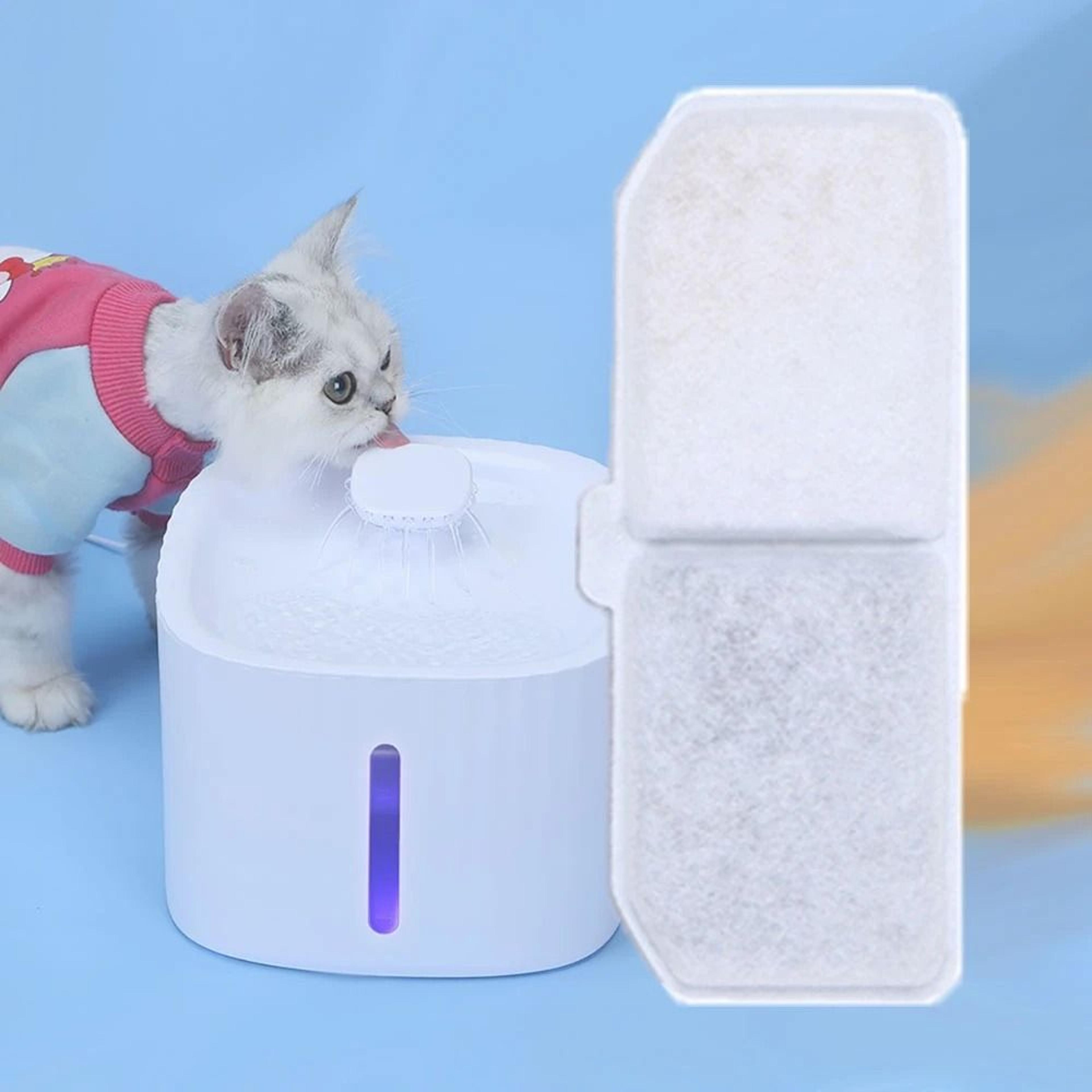 Rectangular Cat Water Fountain Filters Activated Carbon Replacement Cartridges For Pet Drinkers 0