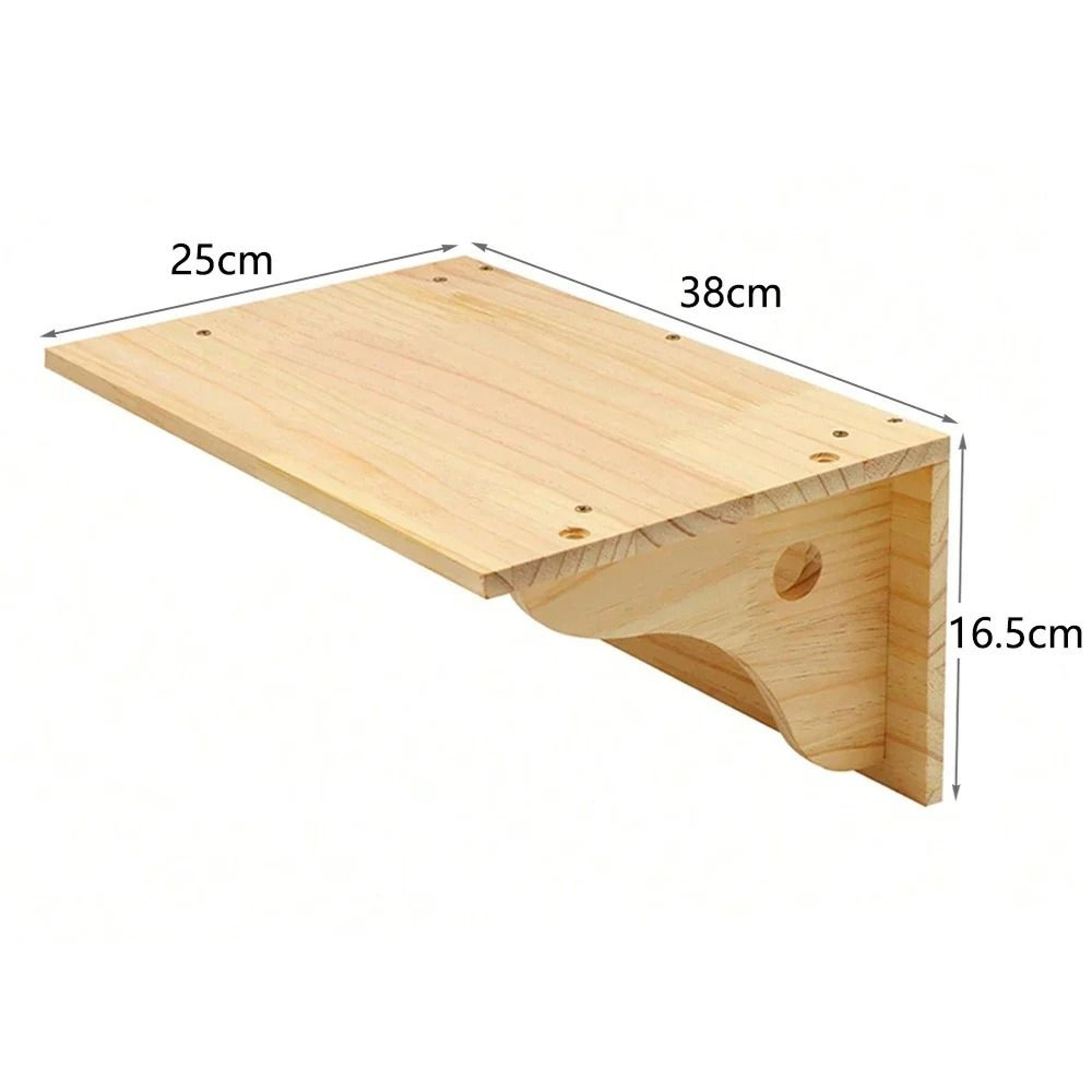 Wall Mounted Cat Climbing Shelf With Sisal Scratching Post 12