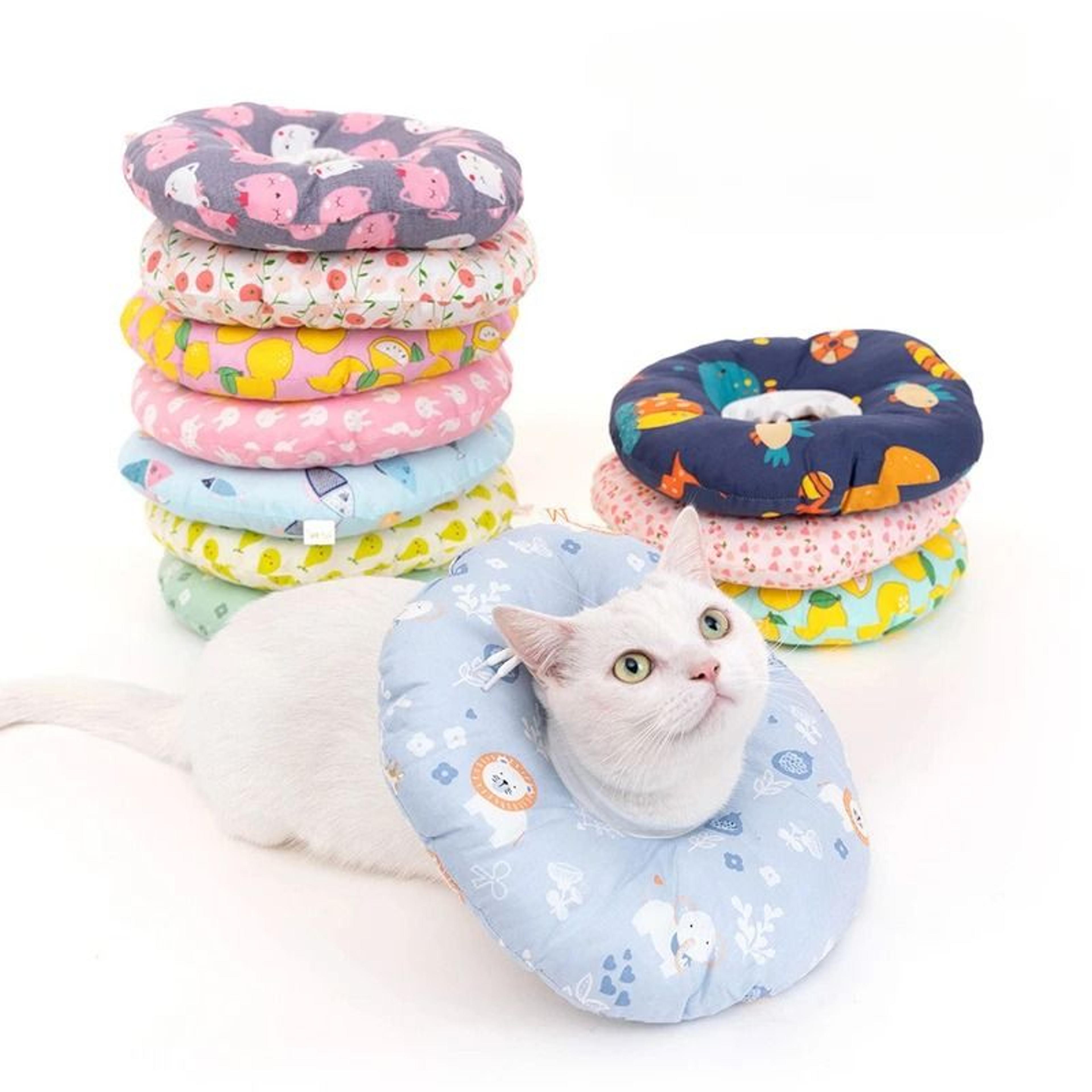 Soft Donut Cat Recovery Collar For Anti Lick Care 12