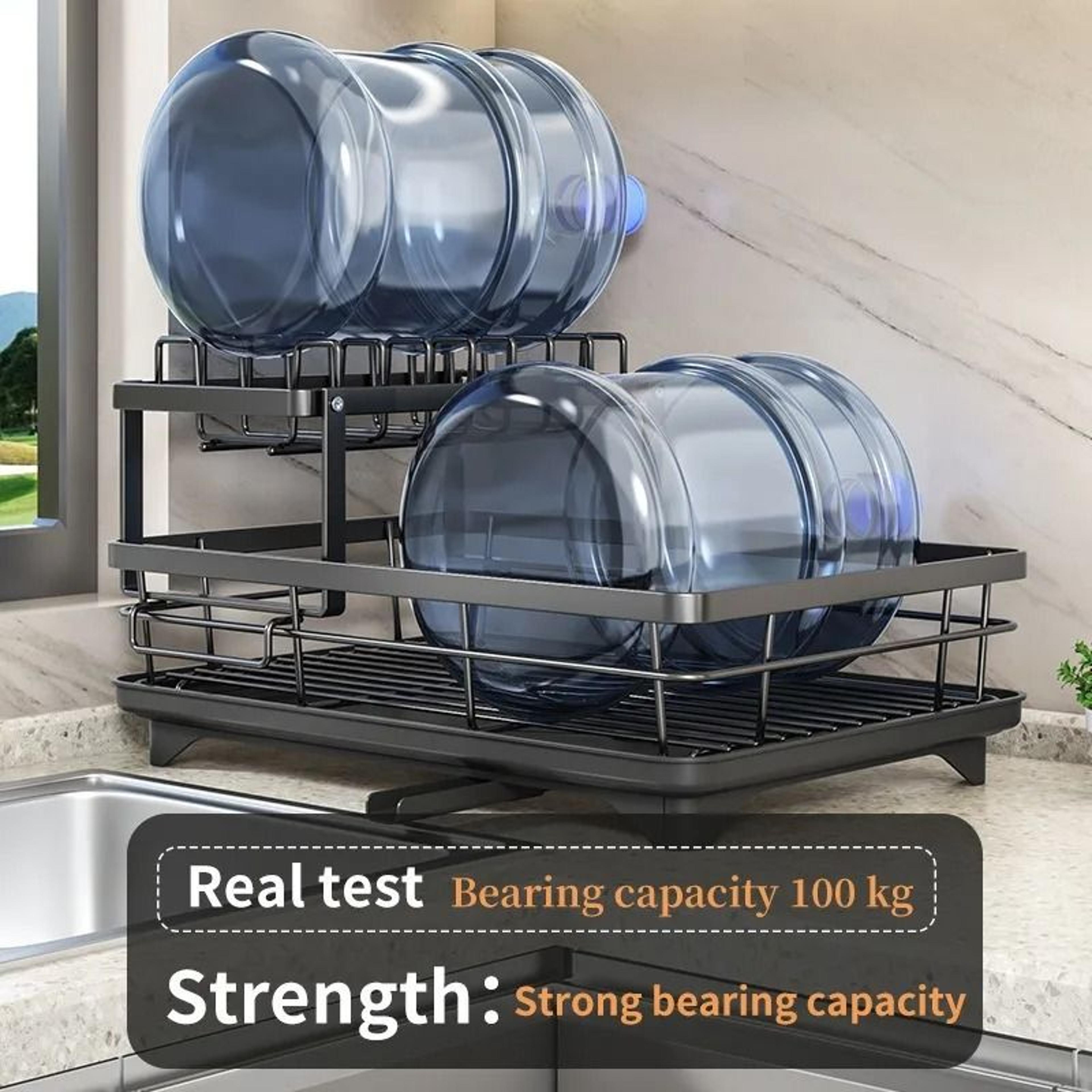 Adjustable Stainless Steel Dish Drying Rack For Cutting Boards Bowls And Utensils 7