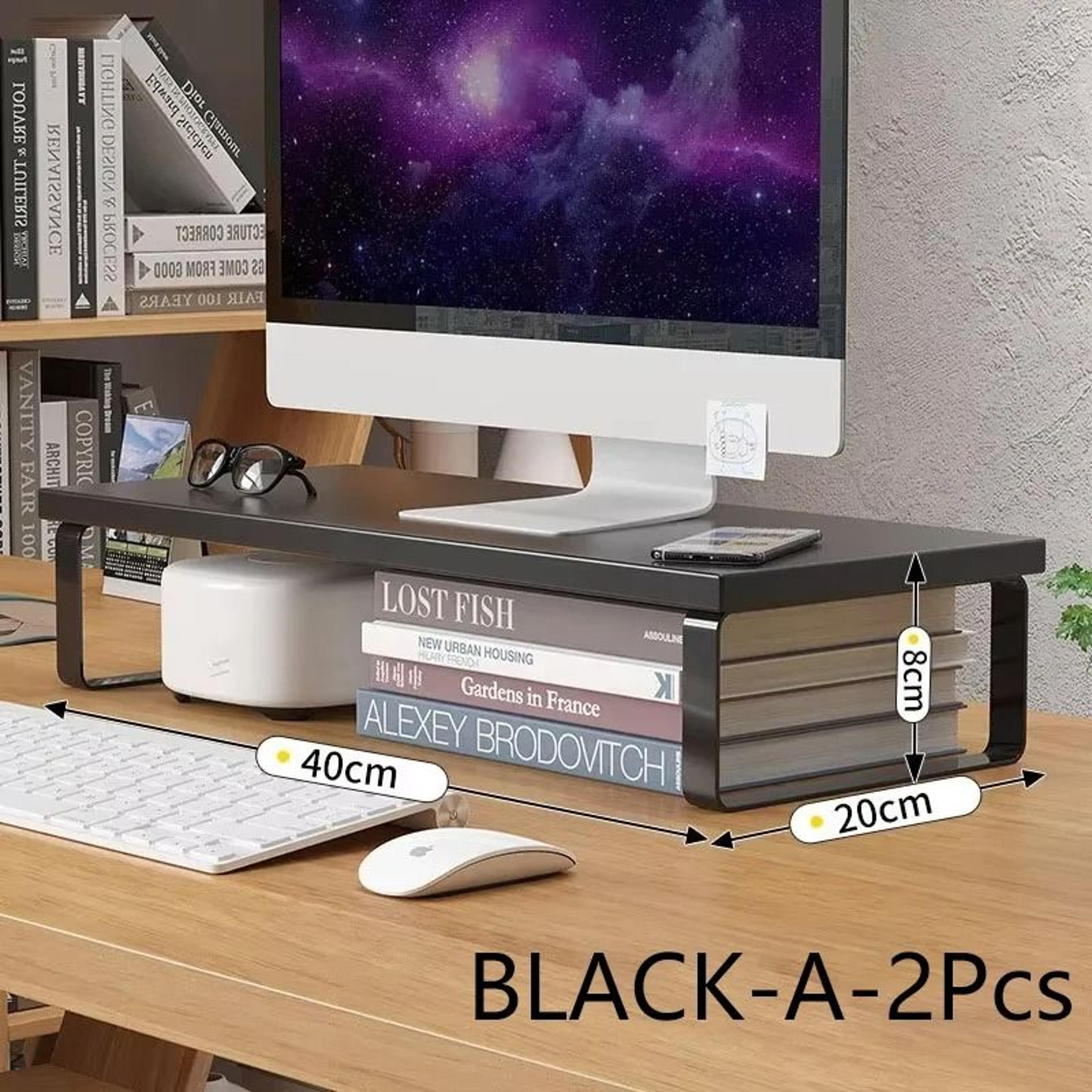 Monitor Stand Riser Desktop Storage Rack For Laptop And Computer Screen 4