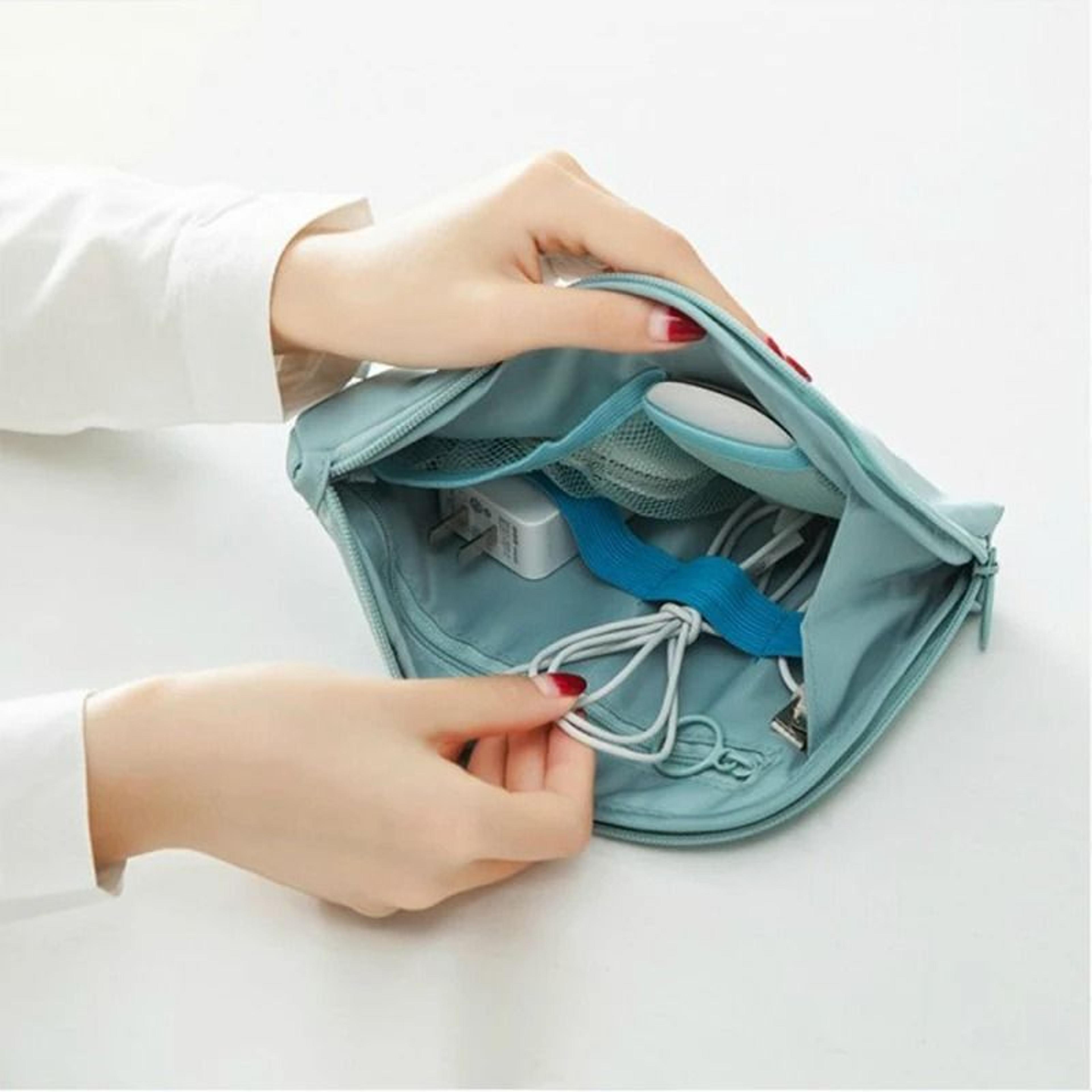 Waterproof Cable Storage Bag And Travel Electronic Organizer 12
