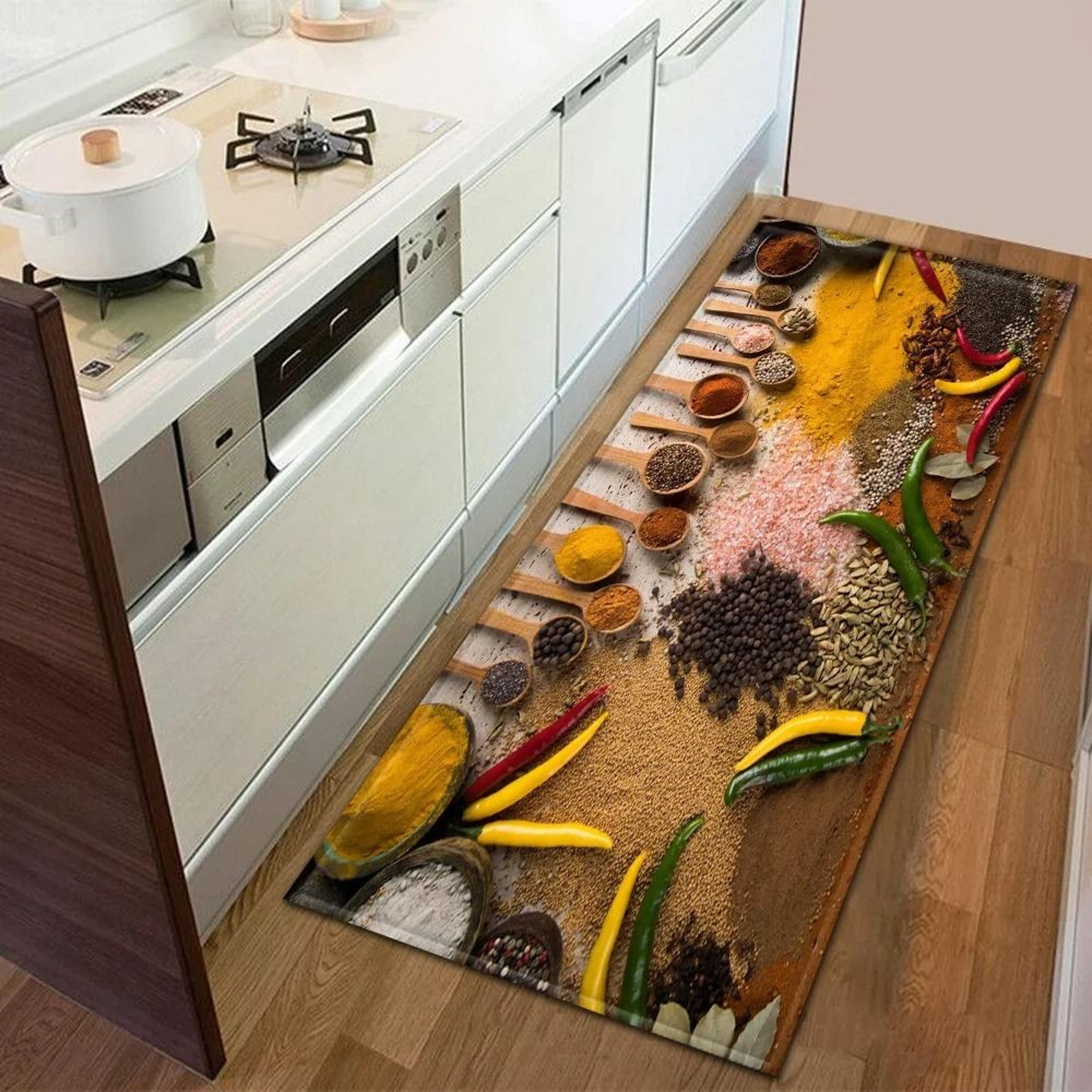 Waterproof Non Slip Kitchen Rug For Washable Floor Mat And Entrance Doormat 11