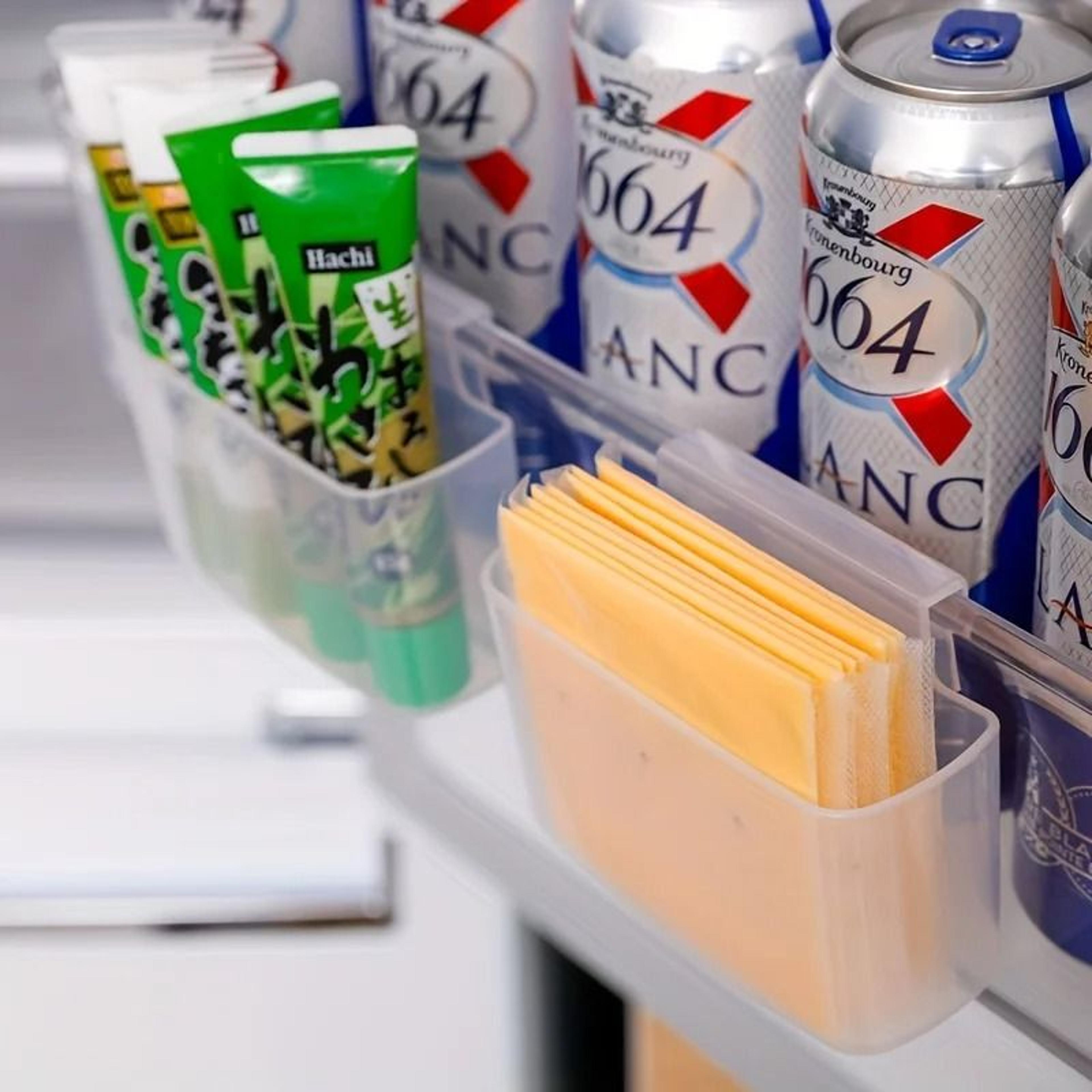 Wall Mounted Refrigerator Side Door Storage Organizer 5