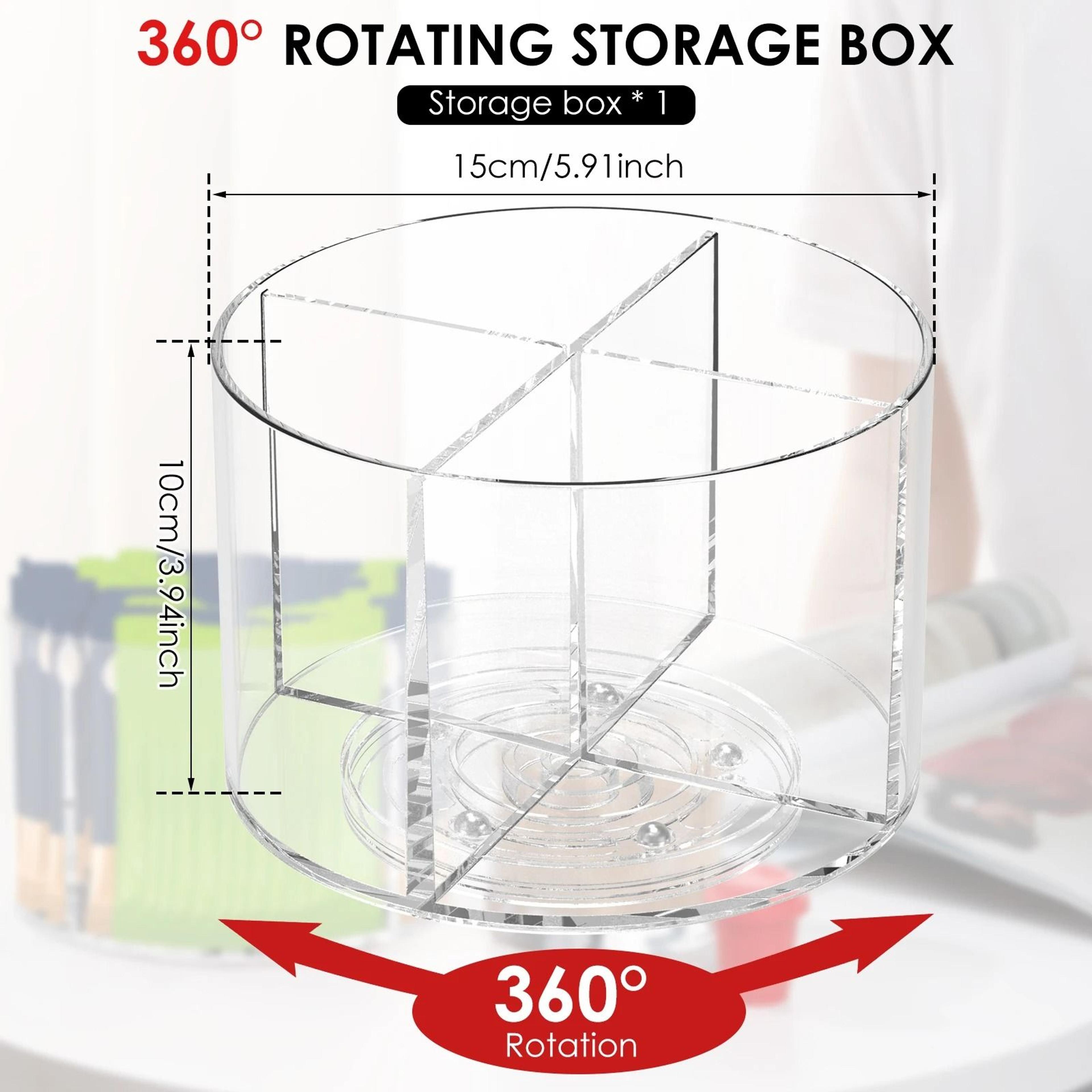 Rotating Spice Rack And Drink Packet Organizer Tray 5