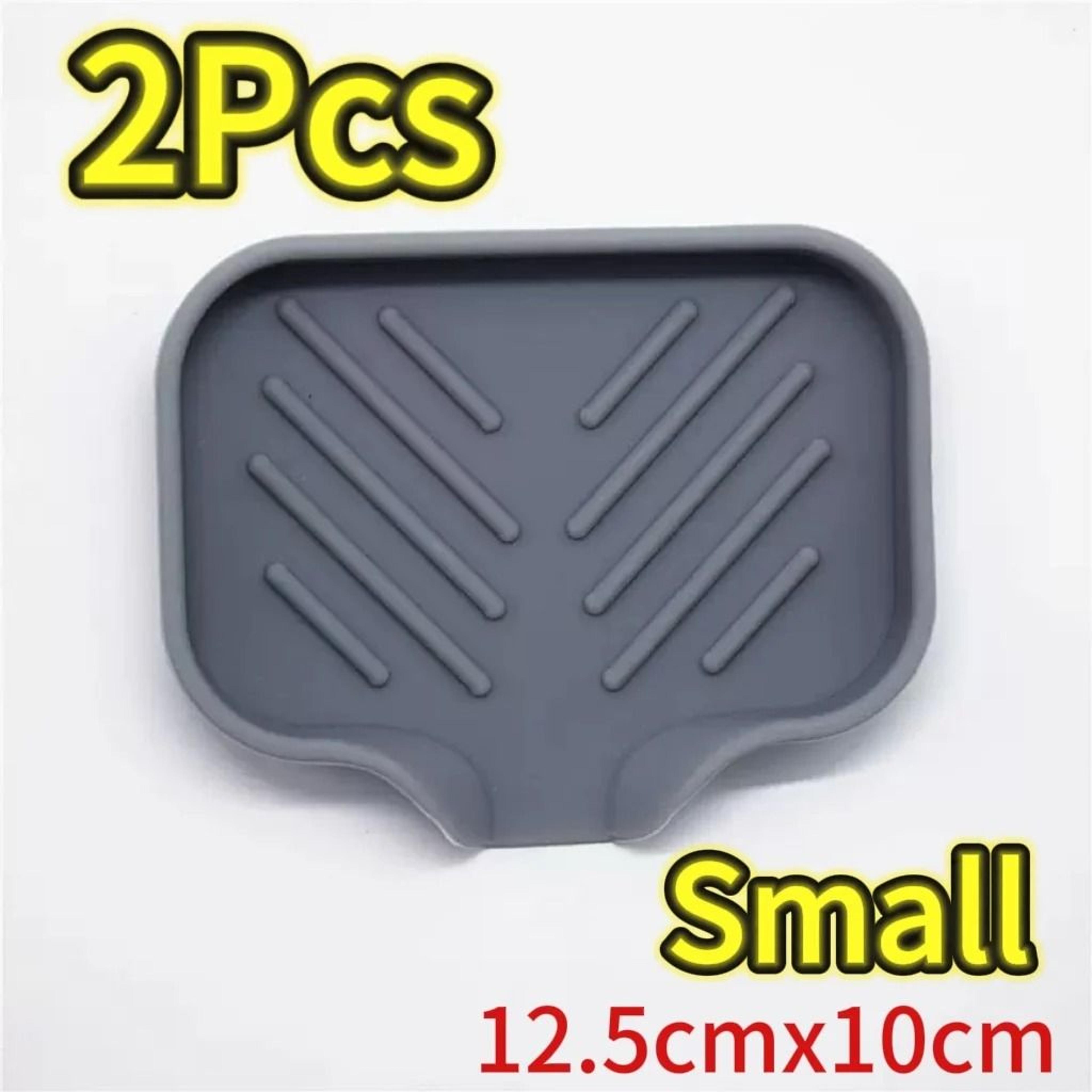 Silicone Sink Tray Sponge Holder And Kitchen Sink Organizer 2