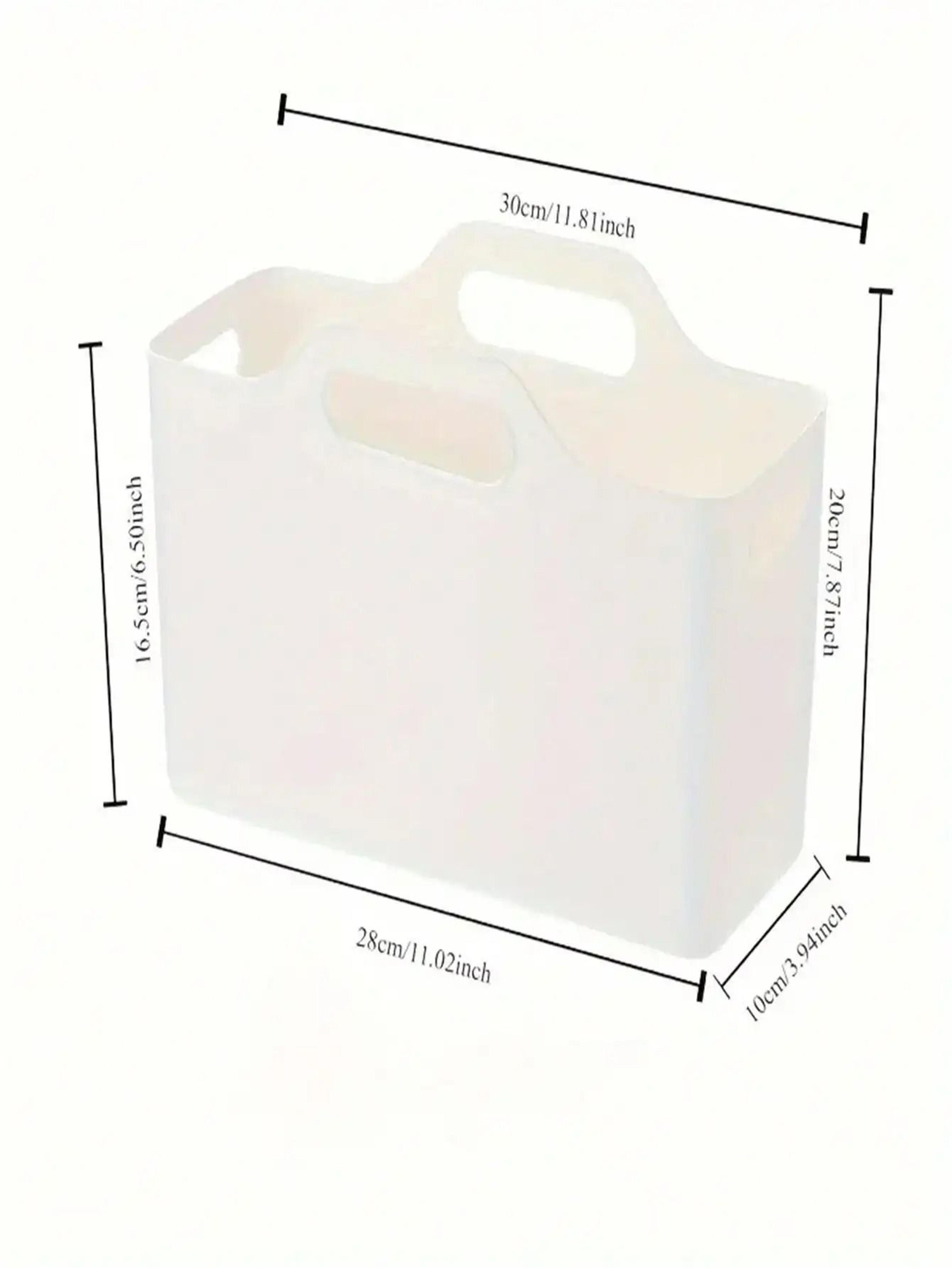 Plastic Cleaning Supplies Storage Basket And Under Sink Organizer 2