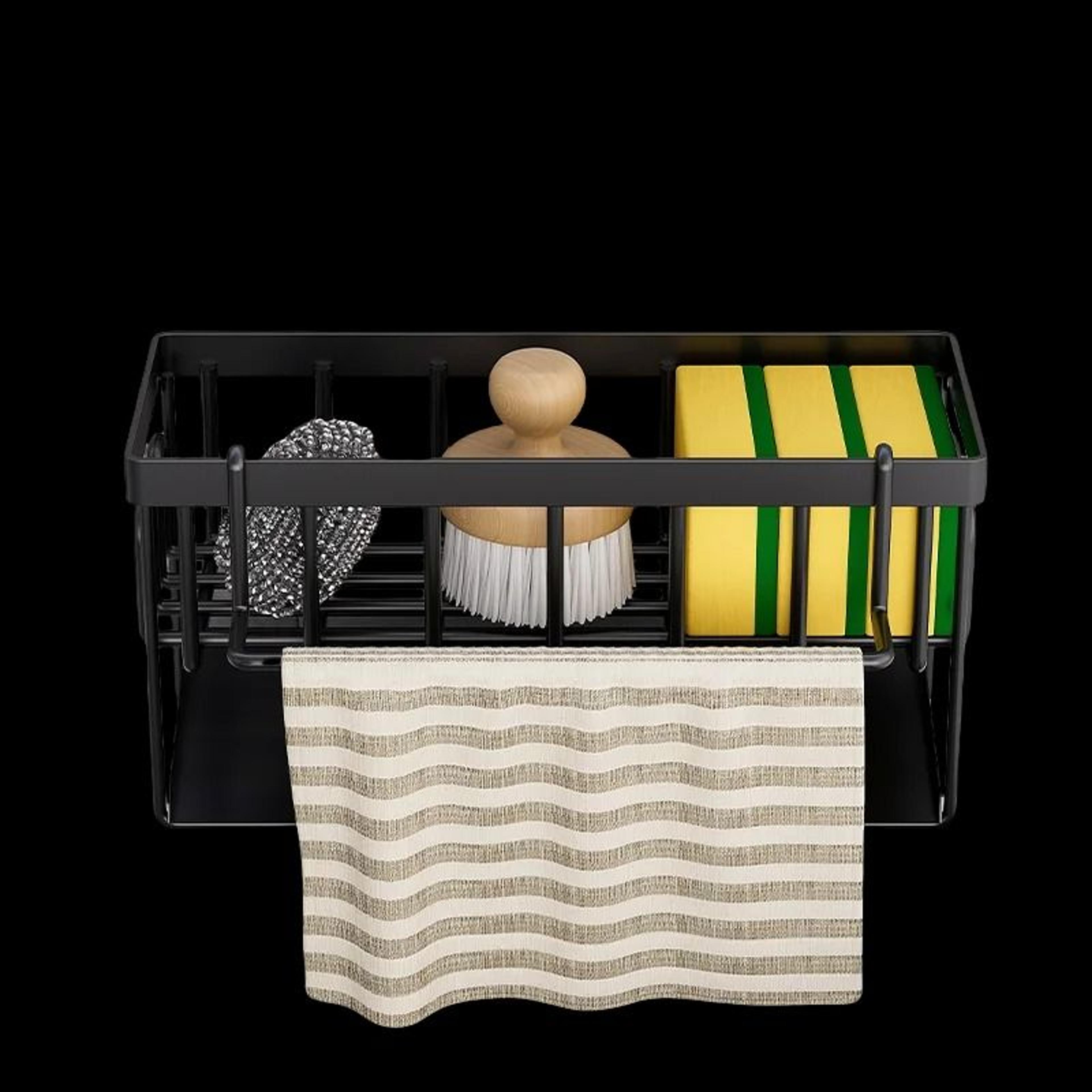 Kitchen Sink Caddy Sponge Holder And Soap Organizer 2