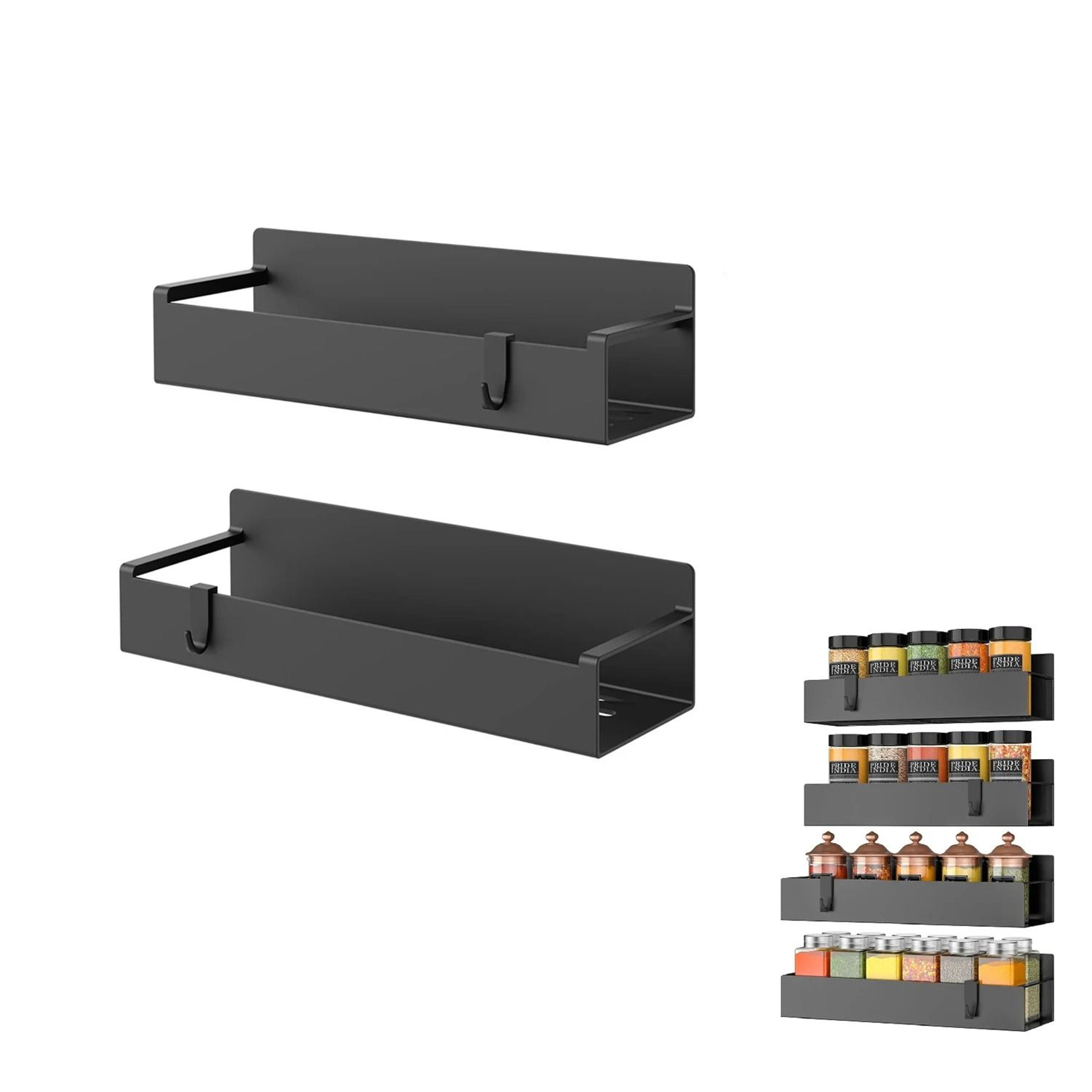 Magnetic Spice Rack For Refrigerator And Kitchen Storage 7