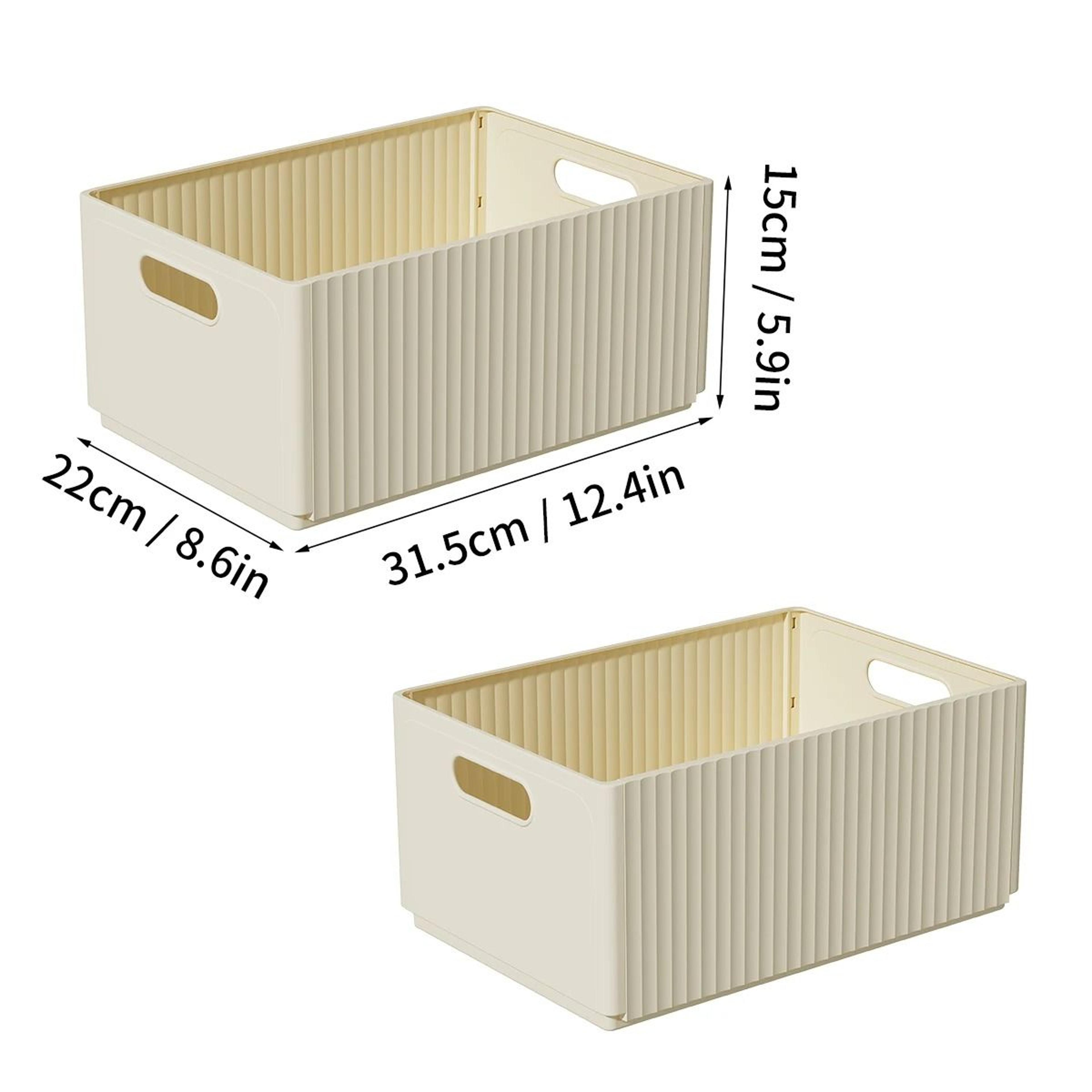Foldable Pull Out Fridge Storage Box For Fruits Vegetables And Kitchen Organization 9