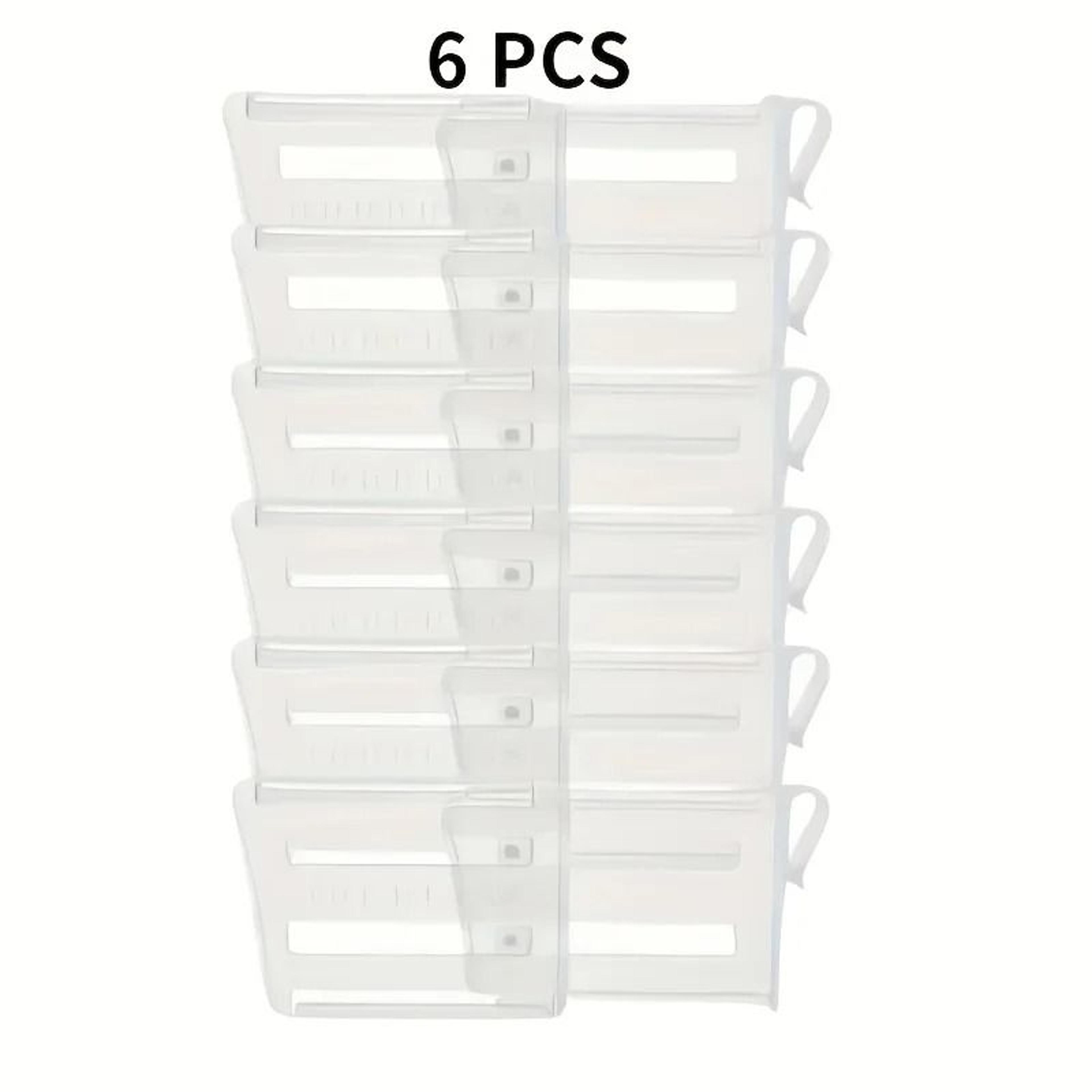 Adjustable Refrigerator Space Divider Set For Drinks Sauces And Fridge Organization 2