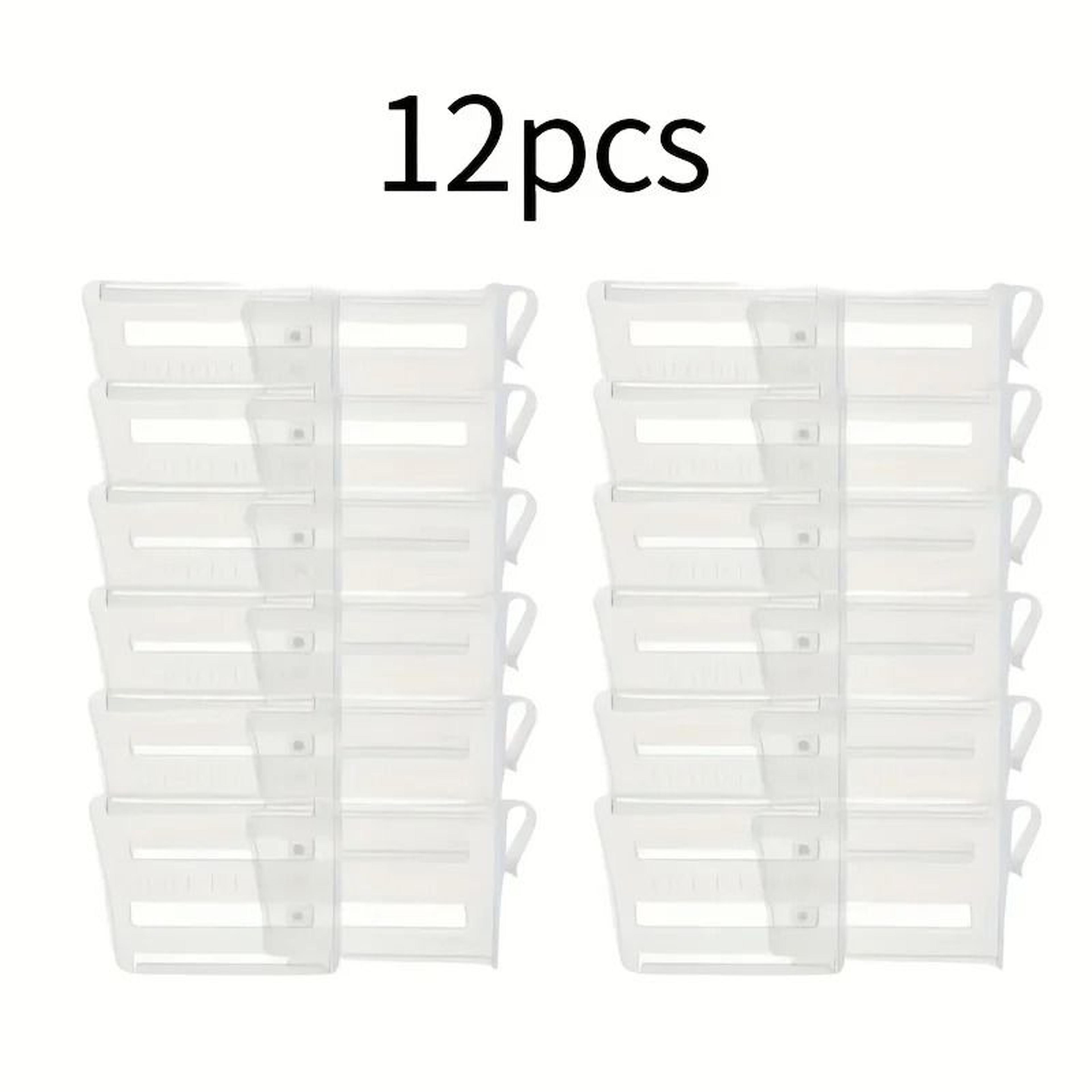 Adjustable Refrigerator Space Divider Set For Drinks Sauces And Fridge Organization 6