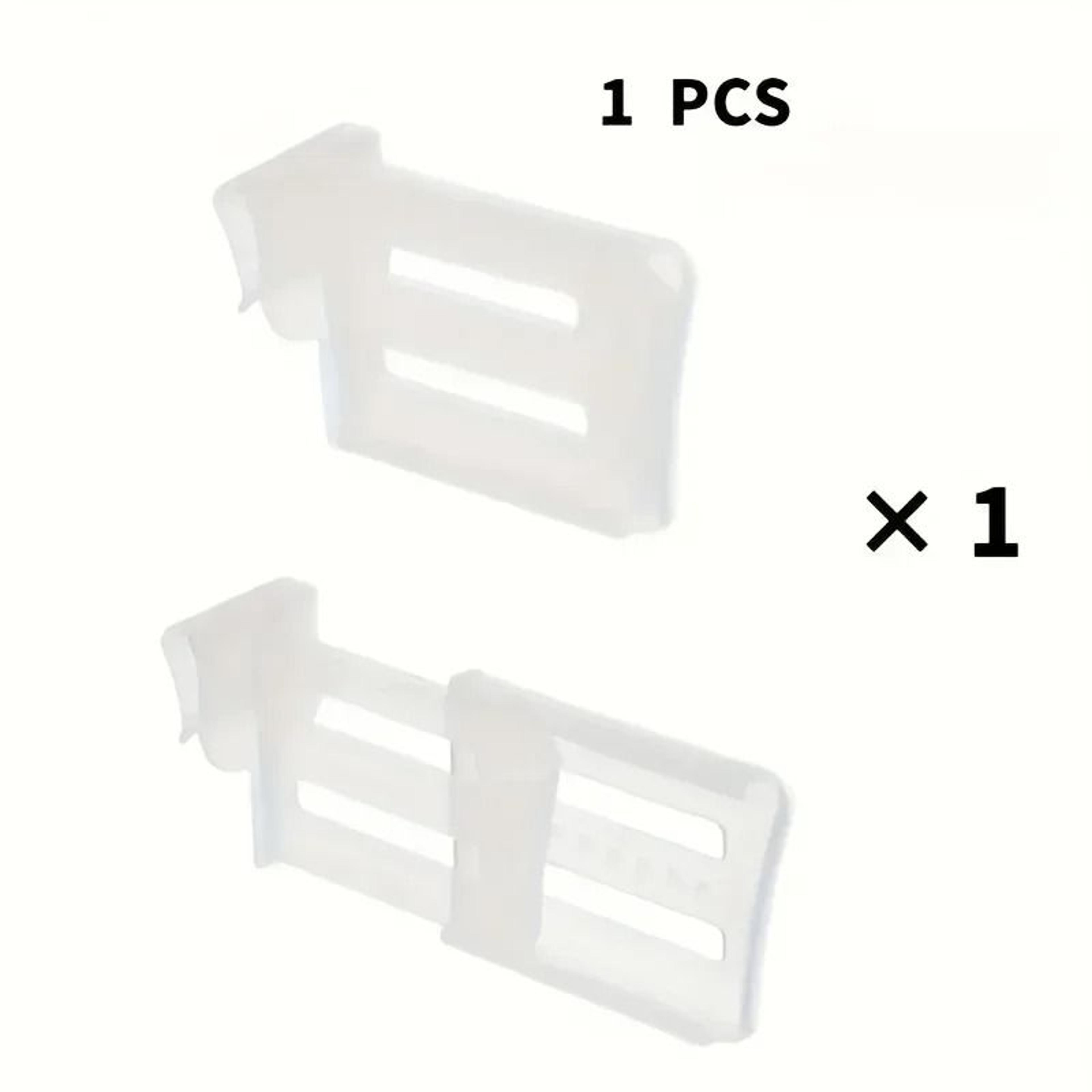 Adjustable Refrigerator Space Divider Set For Drinks Sauces And Fridge Organization 4