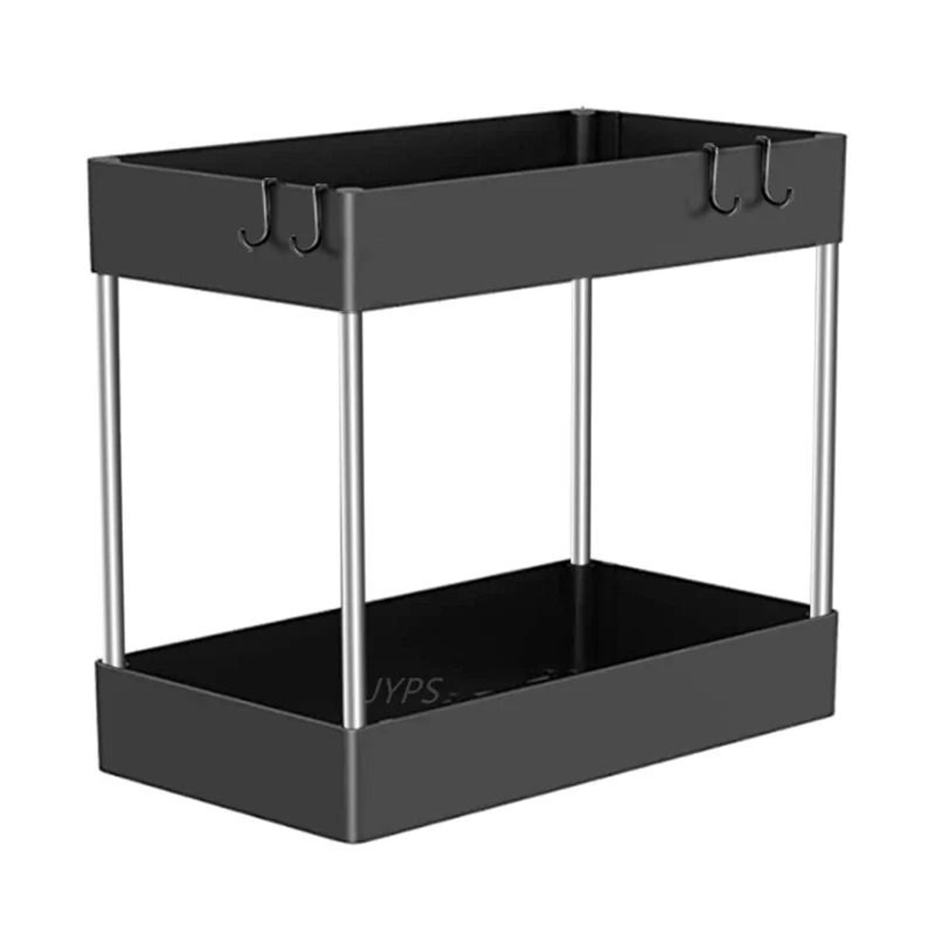 Two Tier Under Sink Organizer Rack For Kitchen Bathroom Cabinet Storage 1