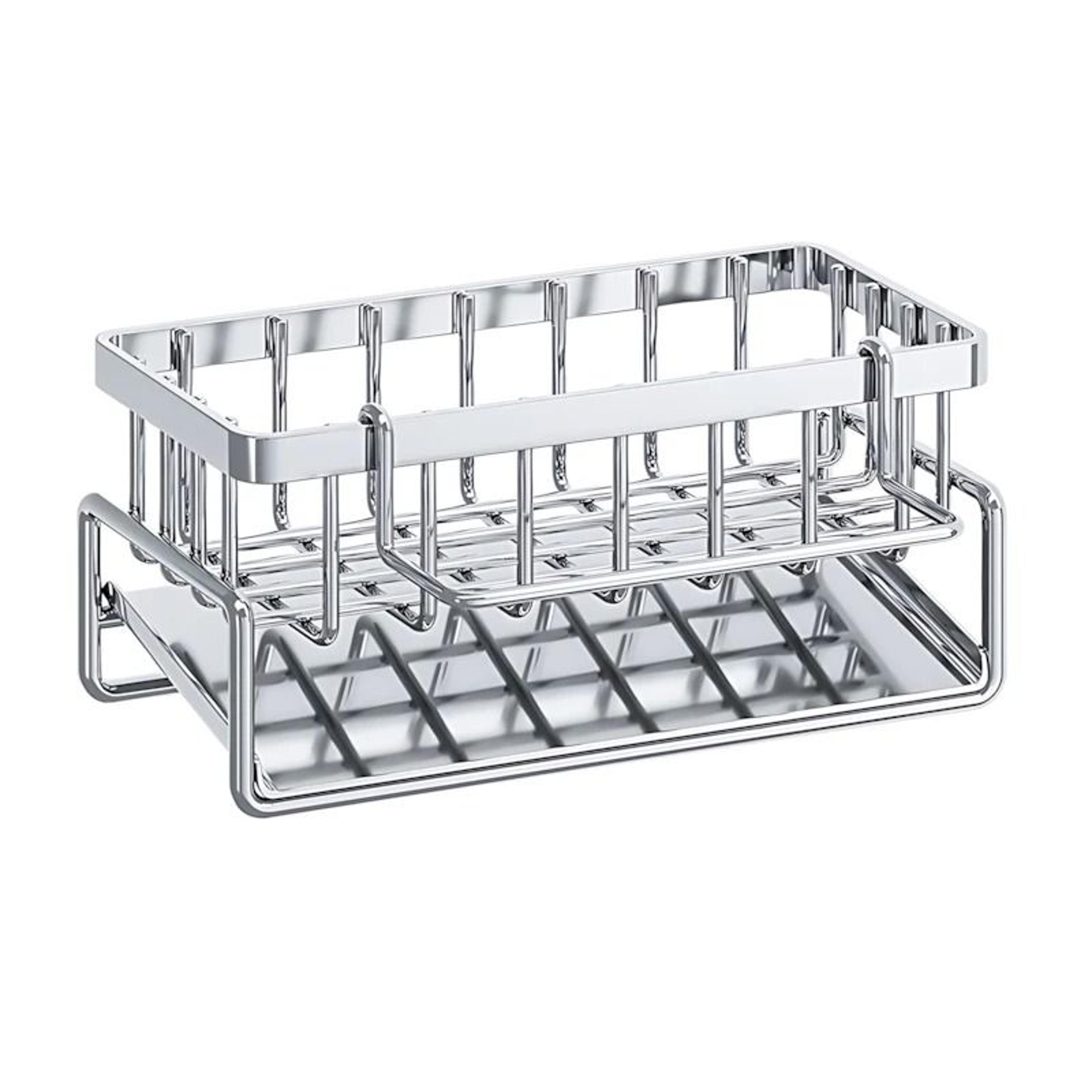 Stainless Steel Sink Drying Rack For Kitchen Organization 0