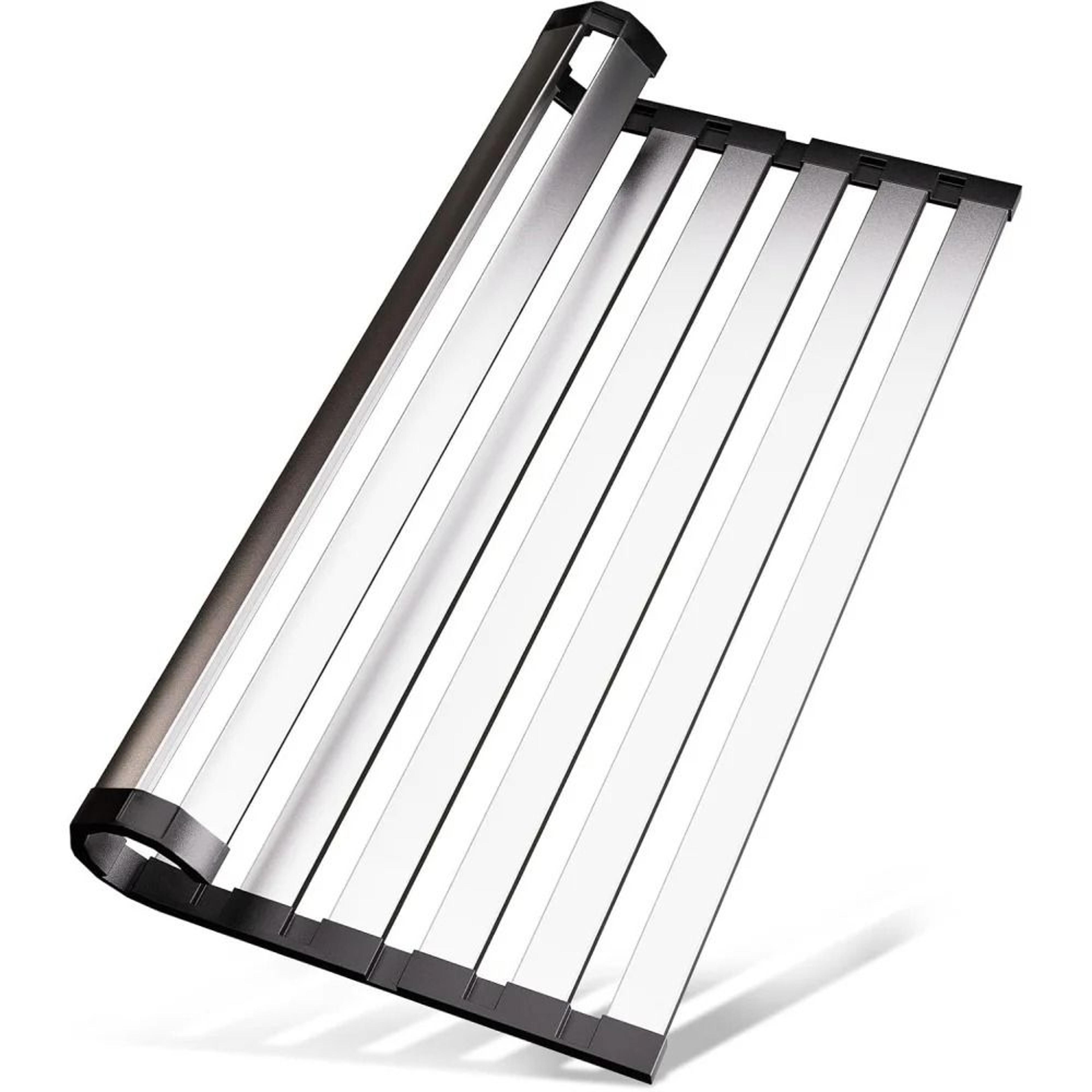 Foldable Stainless Steel Sink Dish Drainer Rack 4