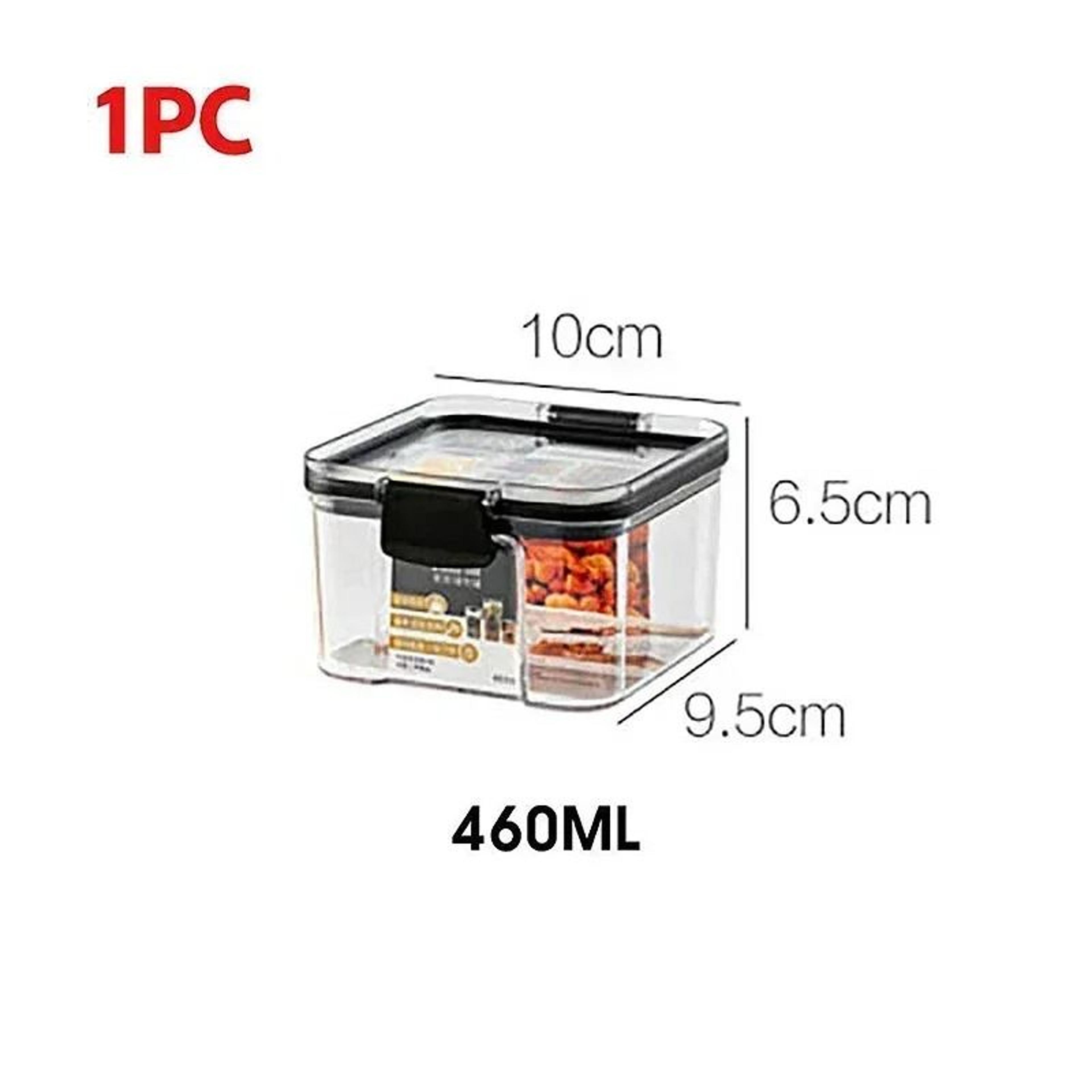 Stackable Plastic Food Storage Jars For Pantry Dry Goods 1