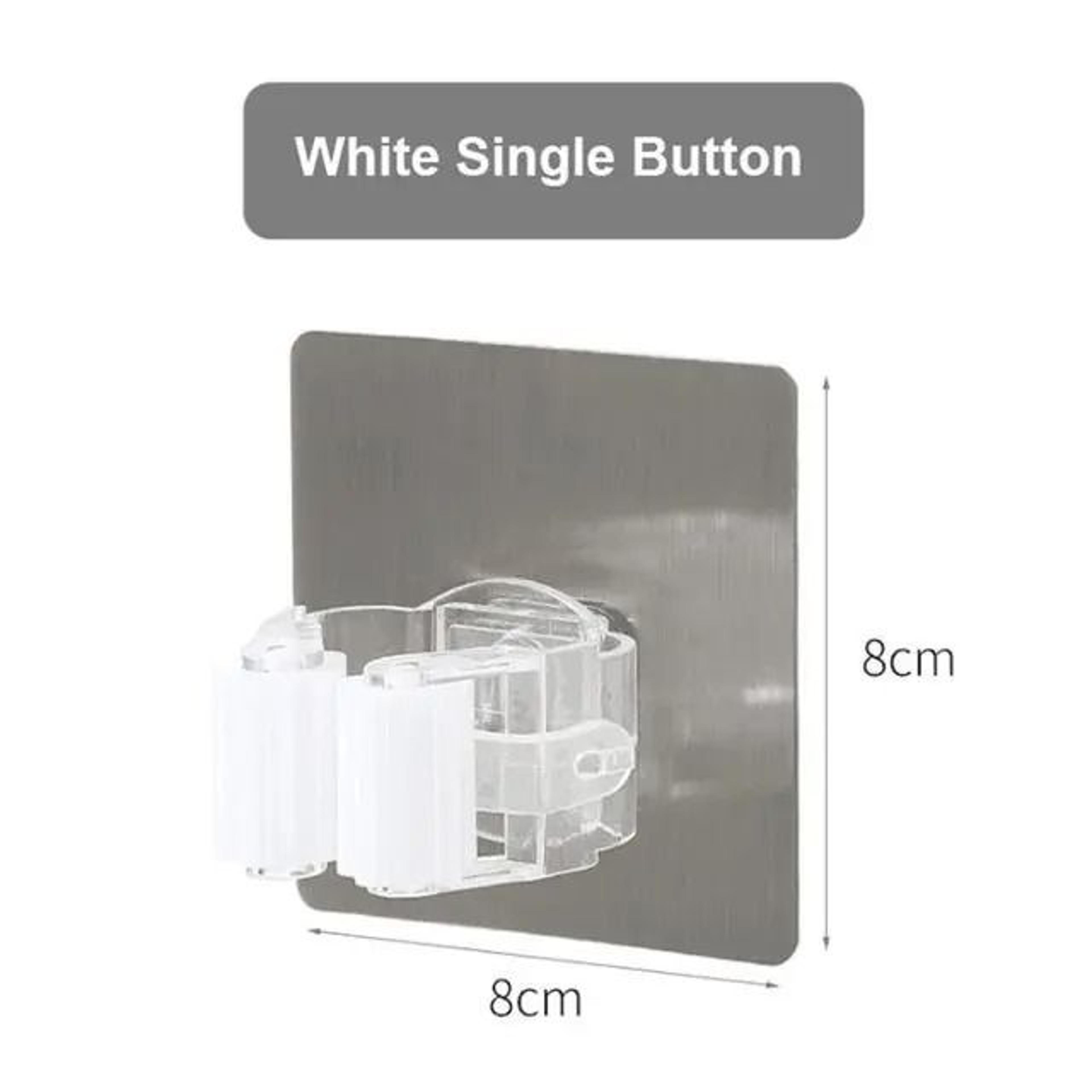 Self Adhesive Mop Broom Holder Wall Mounted Organizer Hook 1