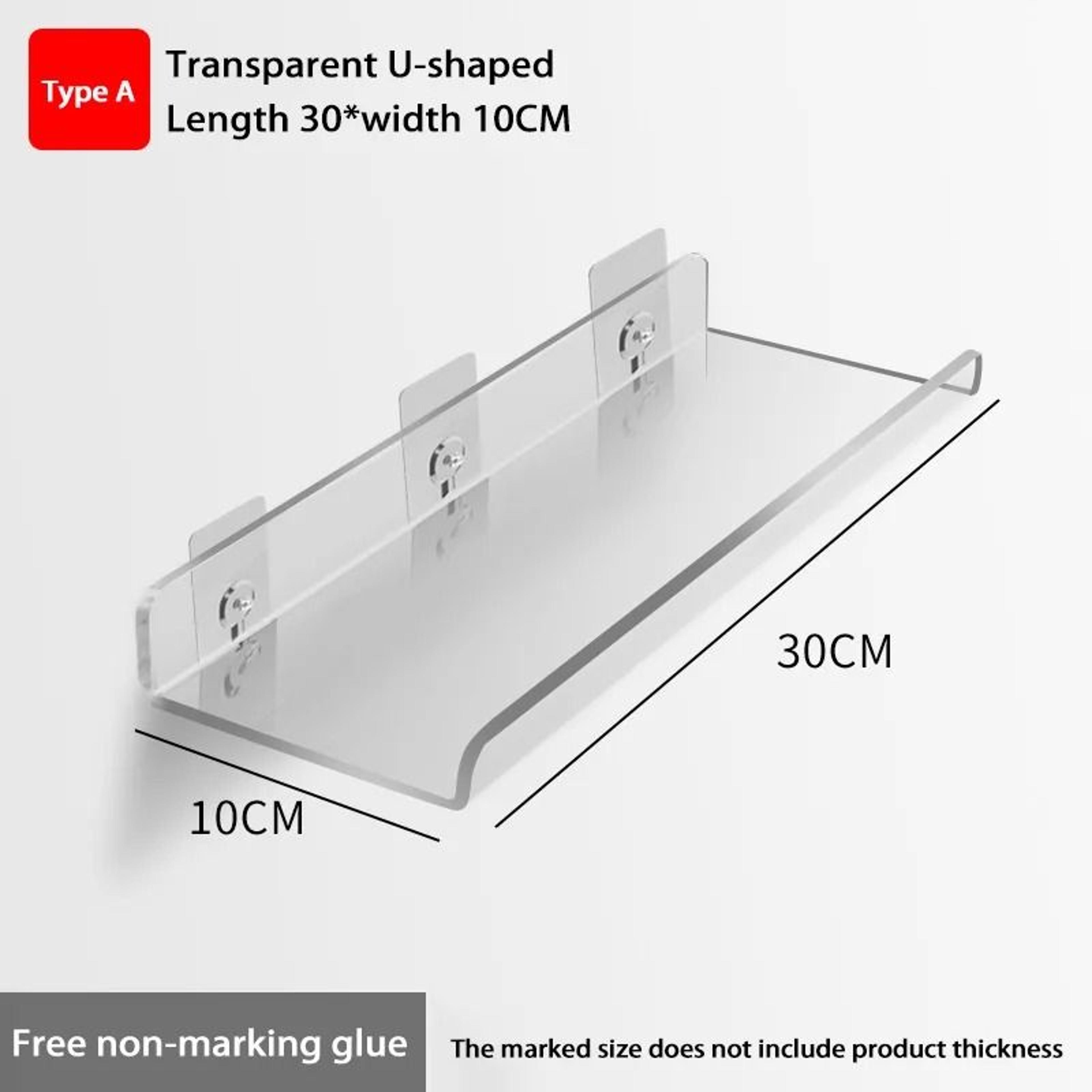 Self Adhesive Wall Storage Shelf For Bathroom And Kitchen 18