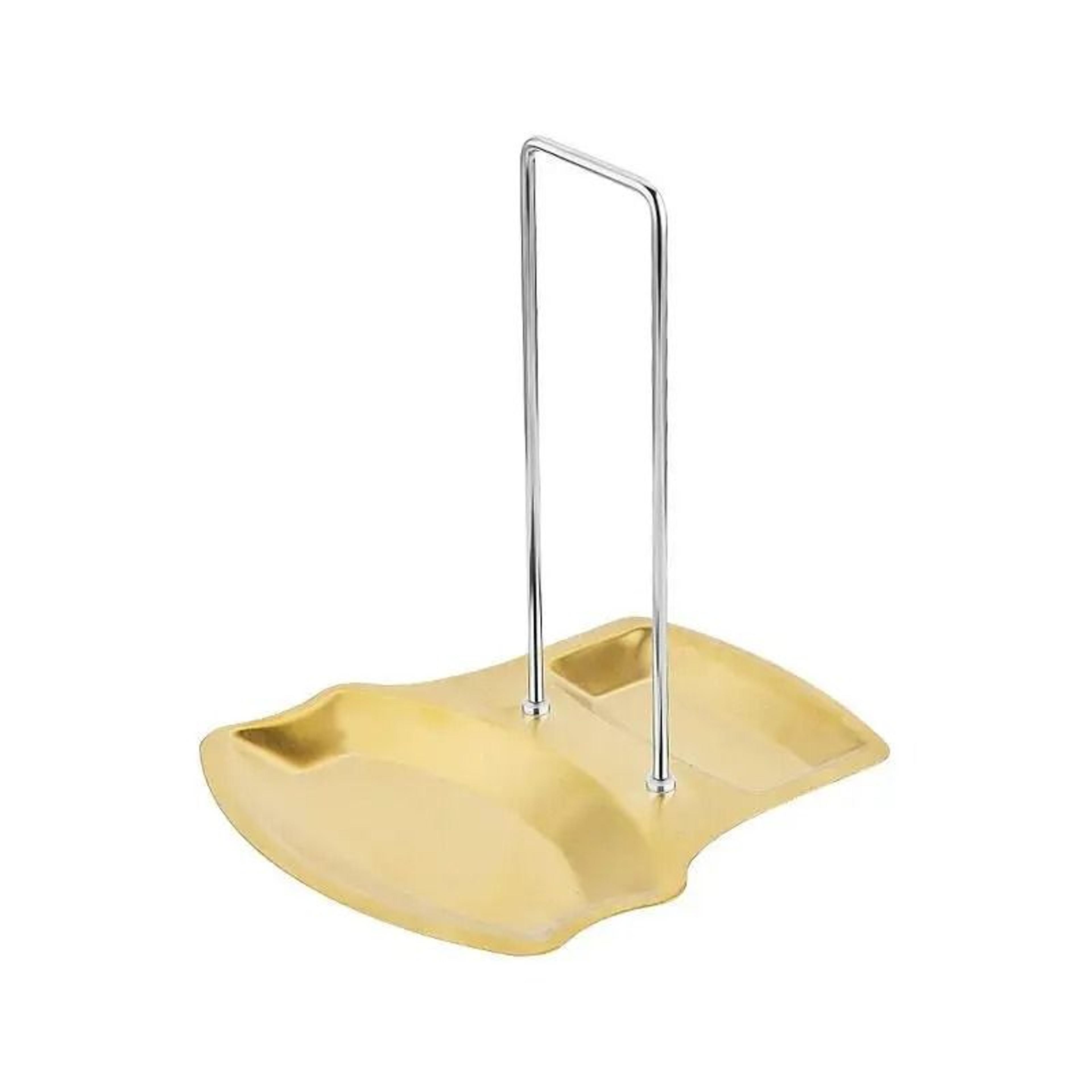 Stainless Steel Pot Lid Rack And Spoon Holder 4