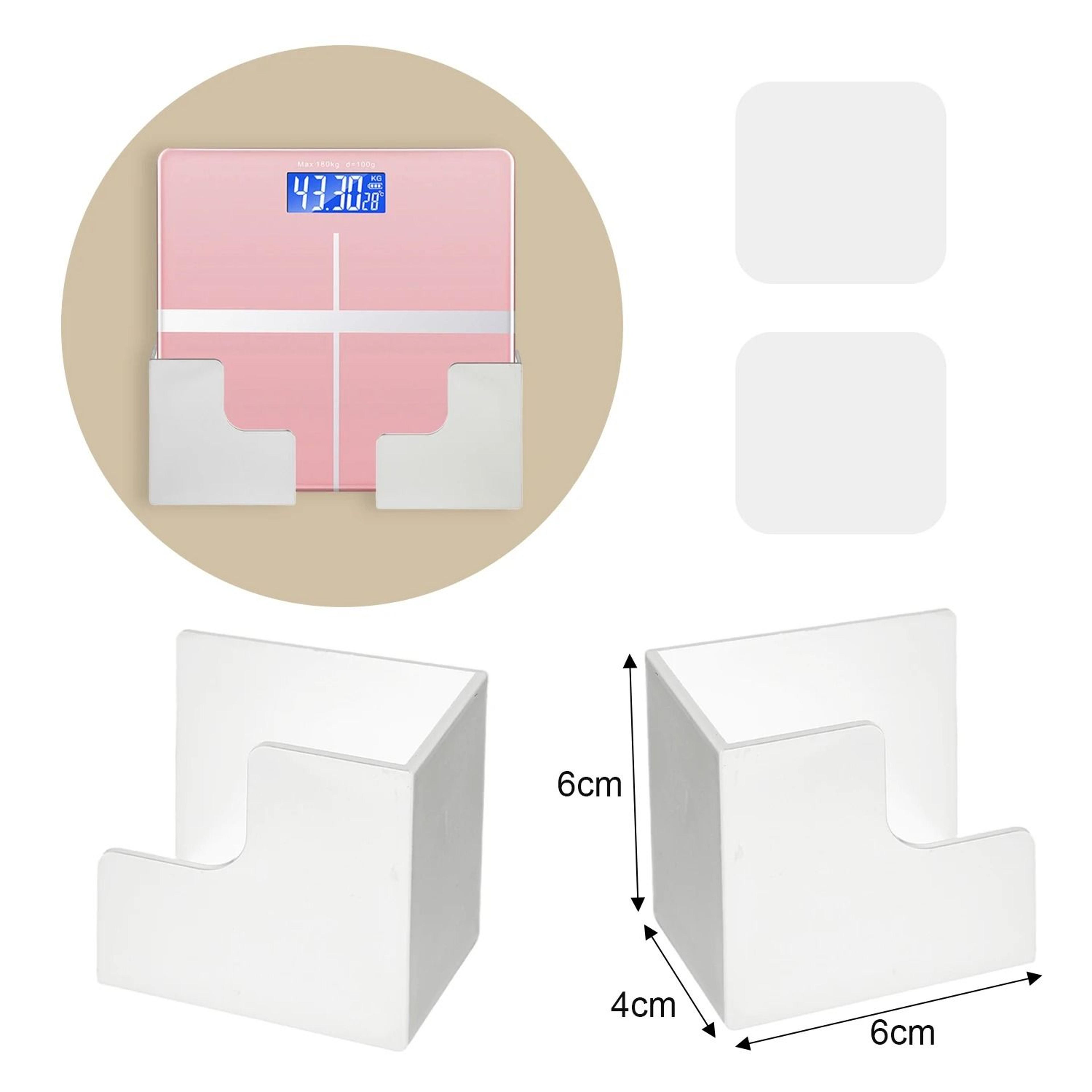 Wall Mounted Scale Storage Bracket For Bathroom Kitchen And Home Organization 2