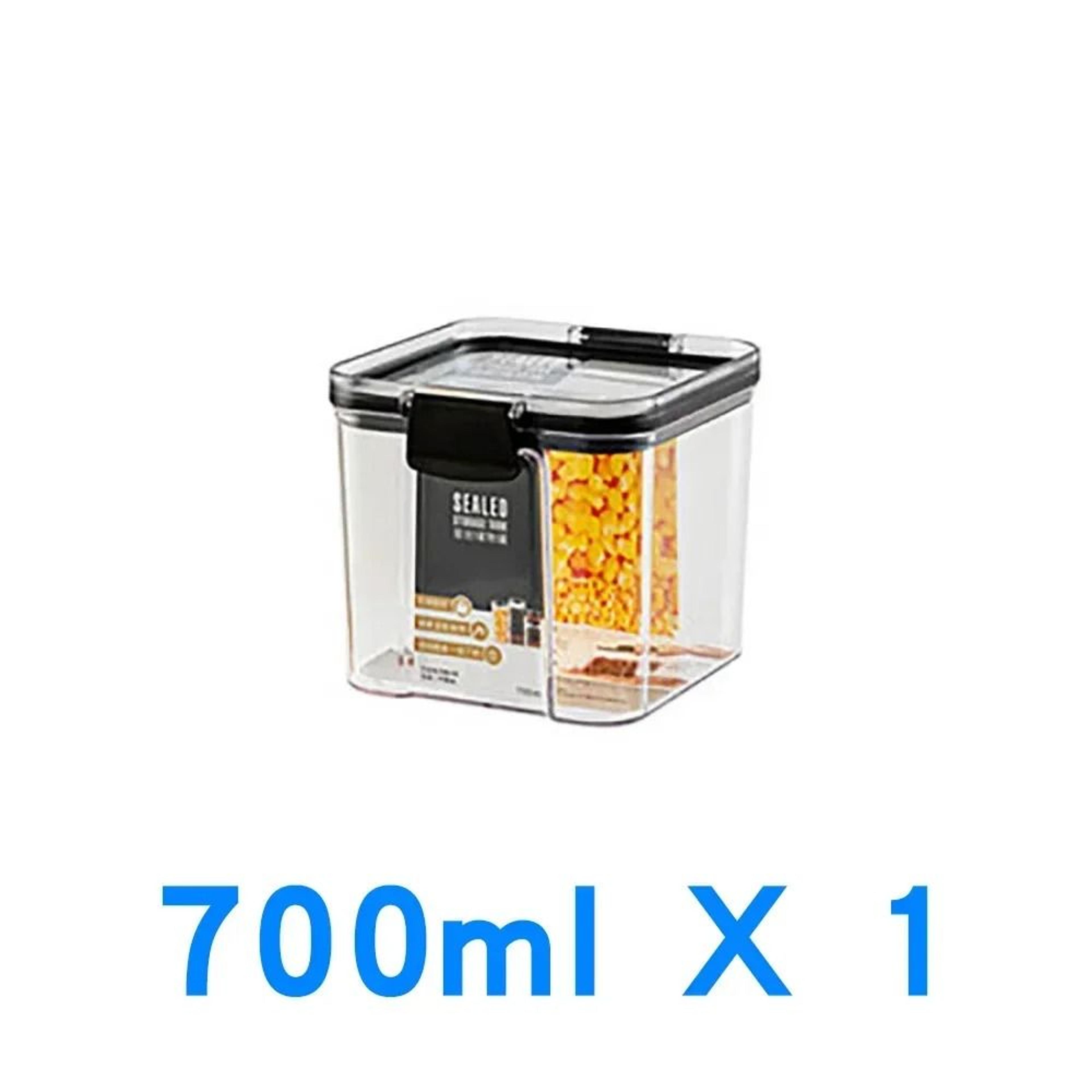 Plastic Food Storage Containers With Lids For Cereal And Pantry Organization 2