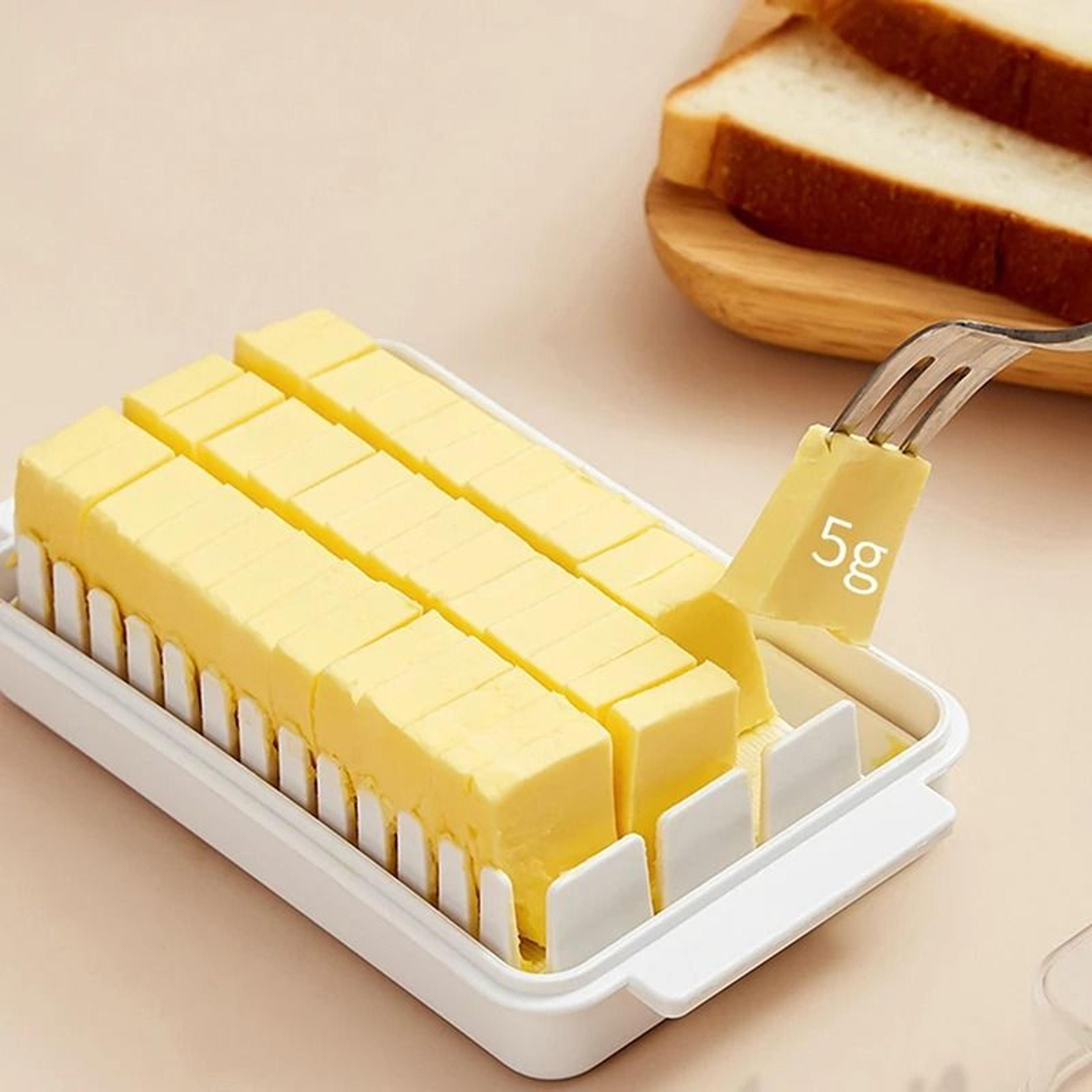 Butter Cheese Cutter Storage Box With Lid For Refrigerator Fresh Keeping 5