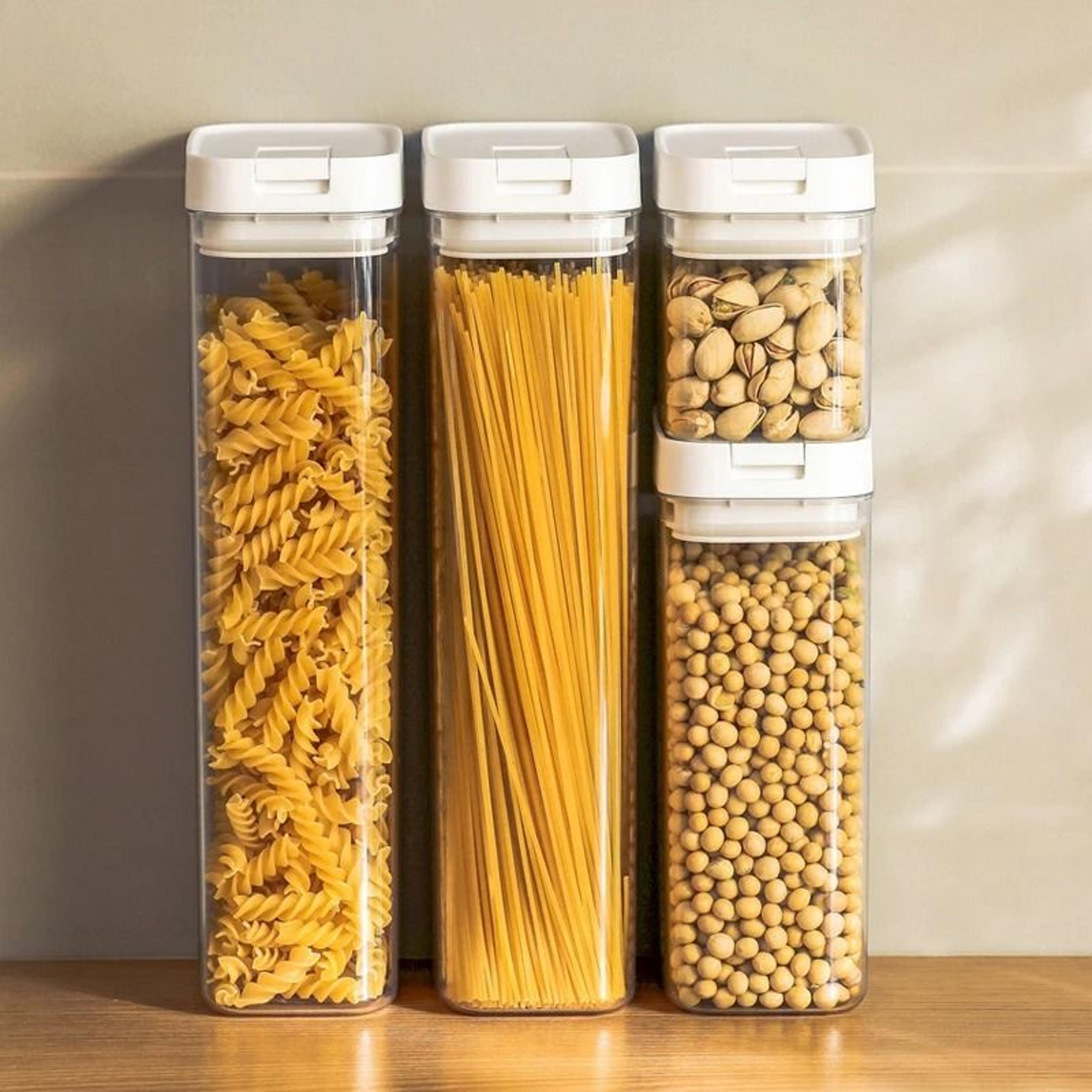 Moisture Proof Pasta Storage Box For Spaghetti Grains And Snacks 8