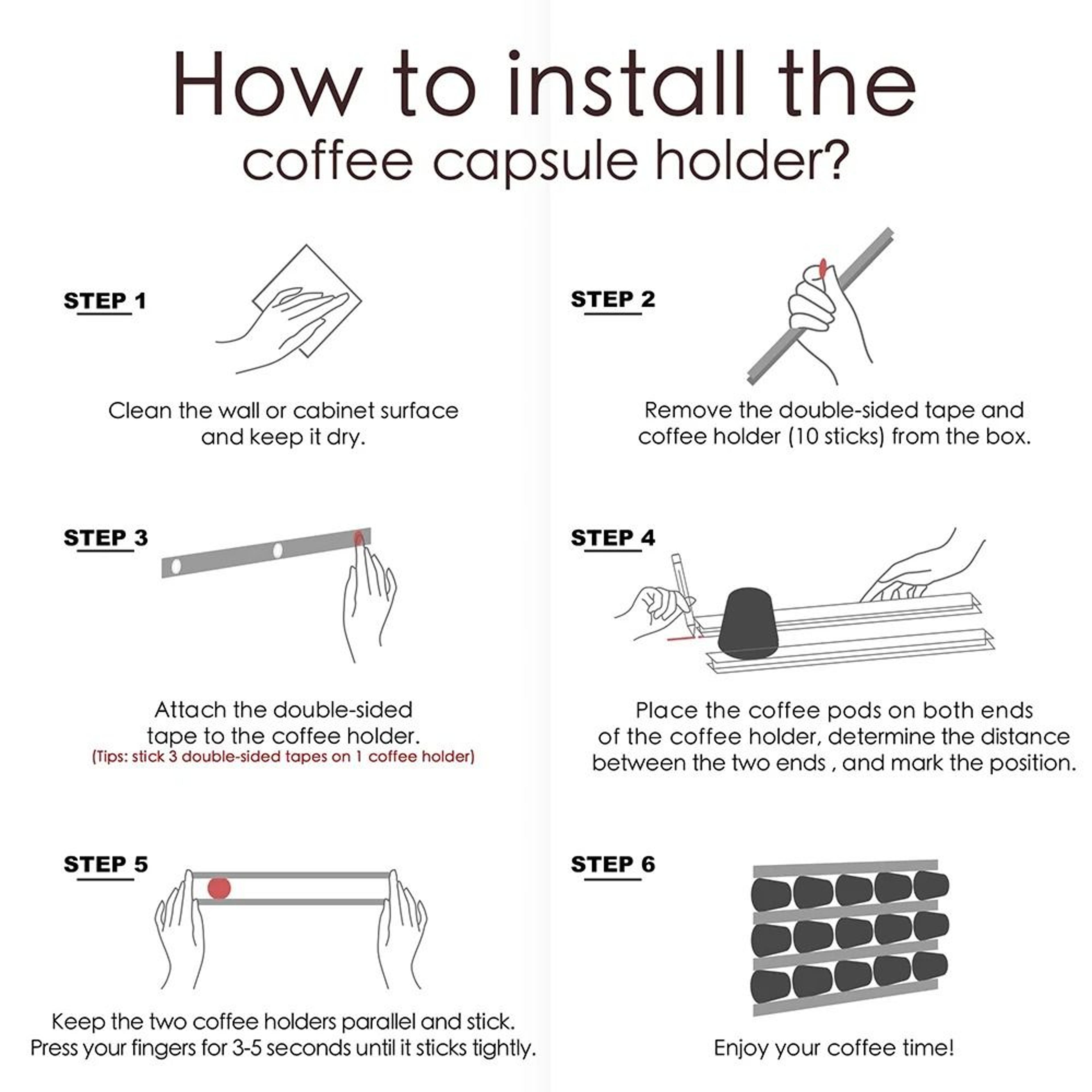 Universal Coffee Capsule Holder For K Cup Nespresso Dolce Gusto And Vertuoline Pods 4