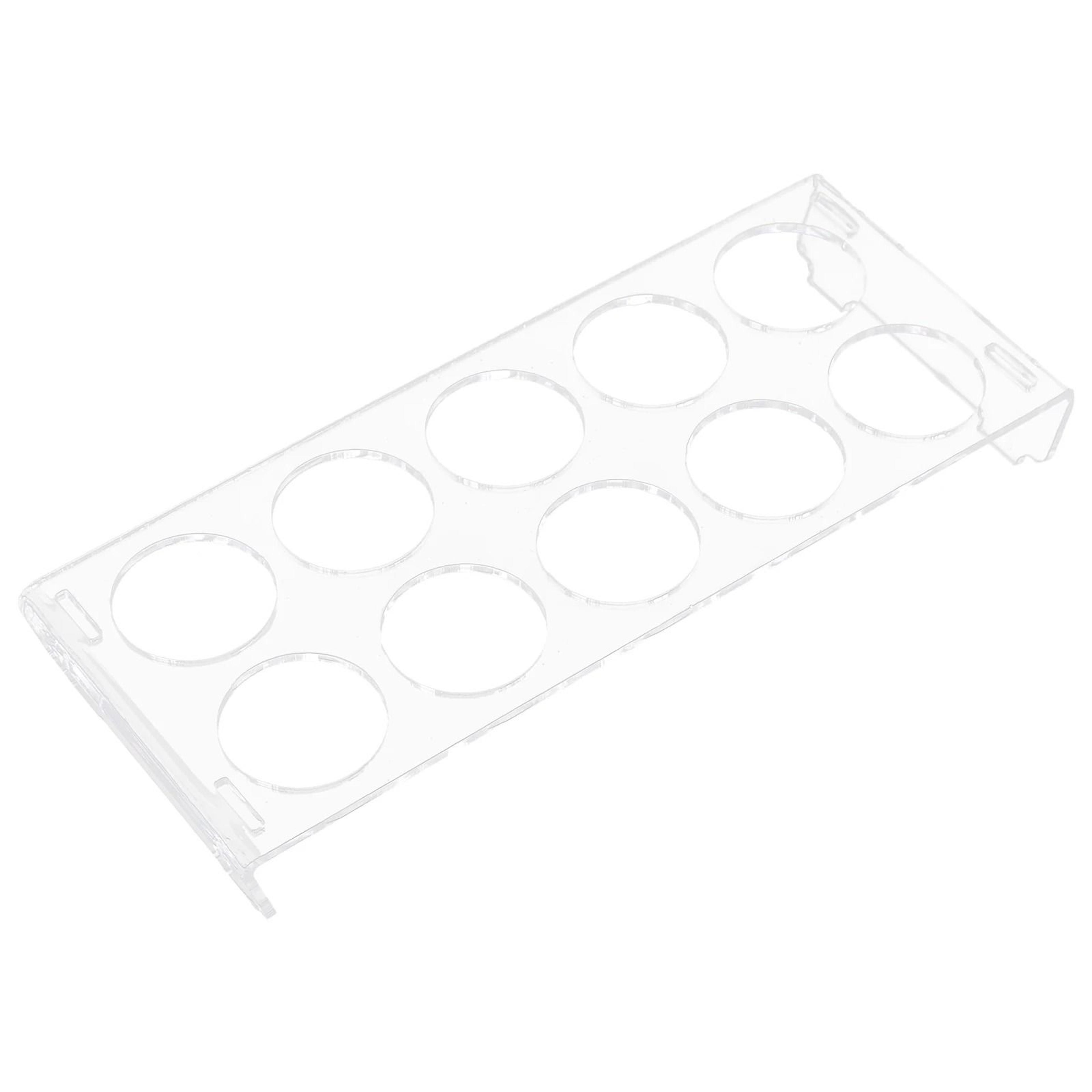 Transparent Acrylic Egg Holder Refrigerator Organizer Rack For Kitchen Egg Storage Shelf 0