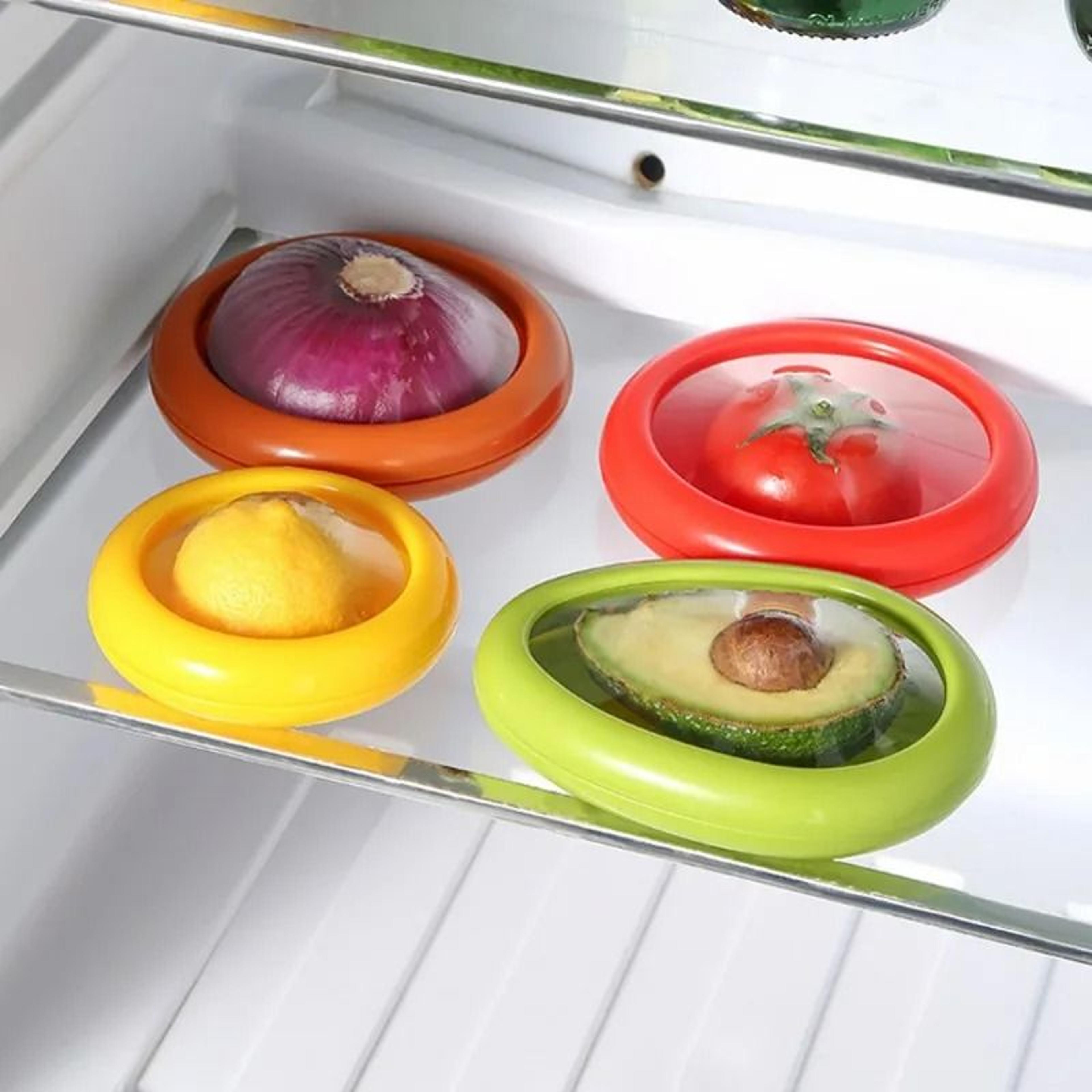 Reusable Airtight Fruit Vegetable Storage Box For Fresh Kitchen Food Containers 0