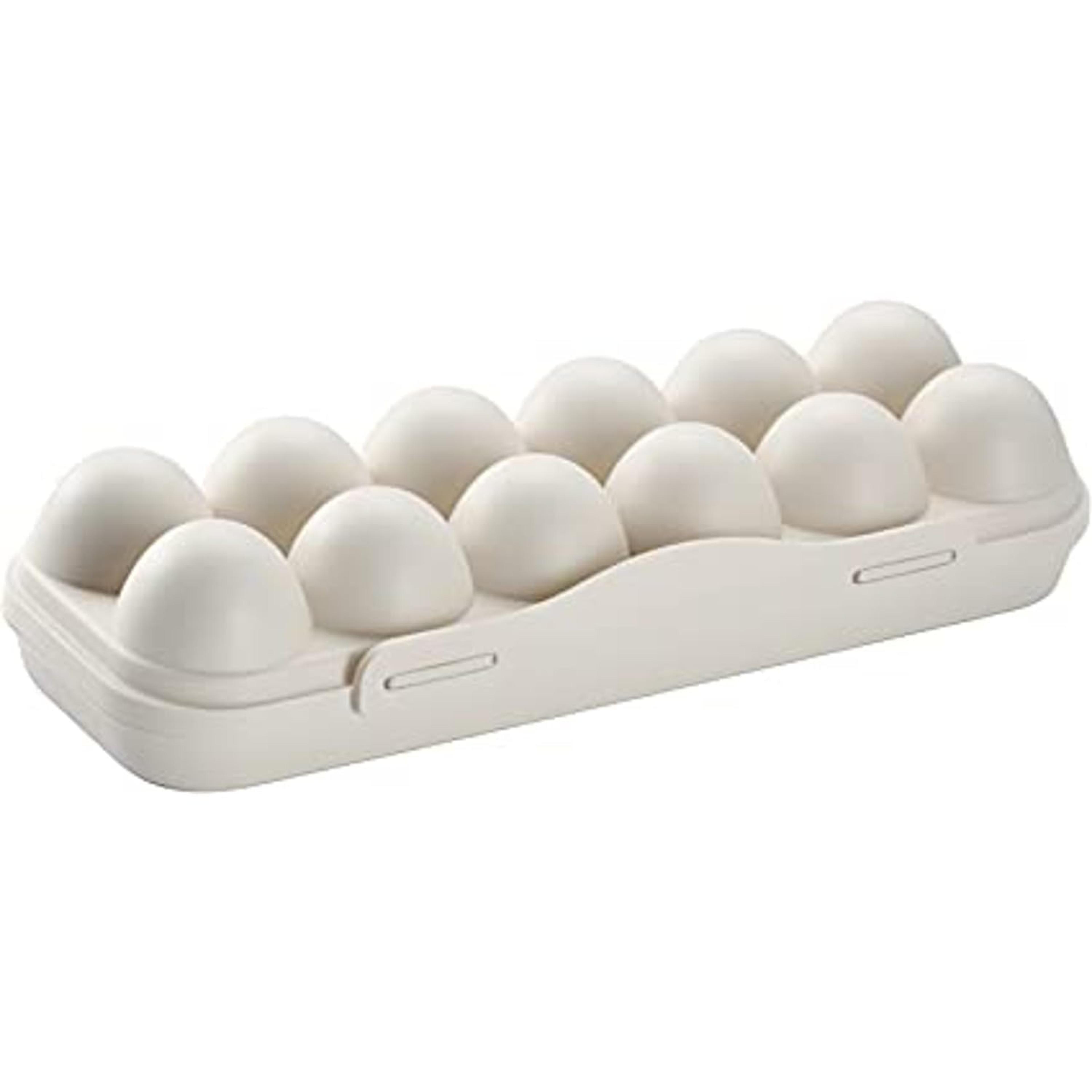 Portable Egg Storage Box Shockproof Refrigerator Holder Plastic Protector Tray Container Case 2